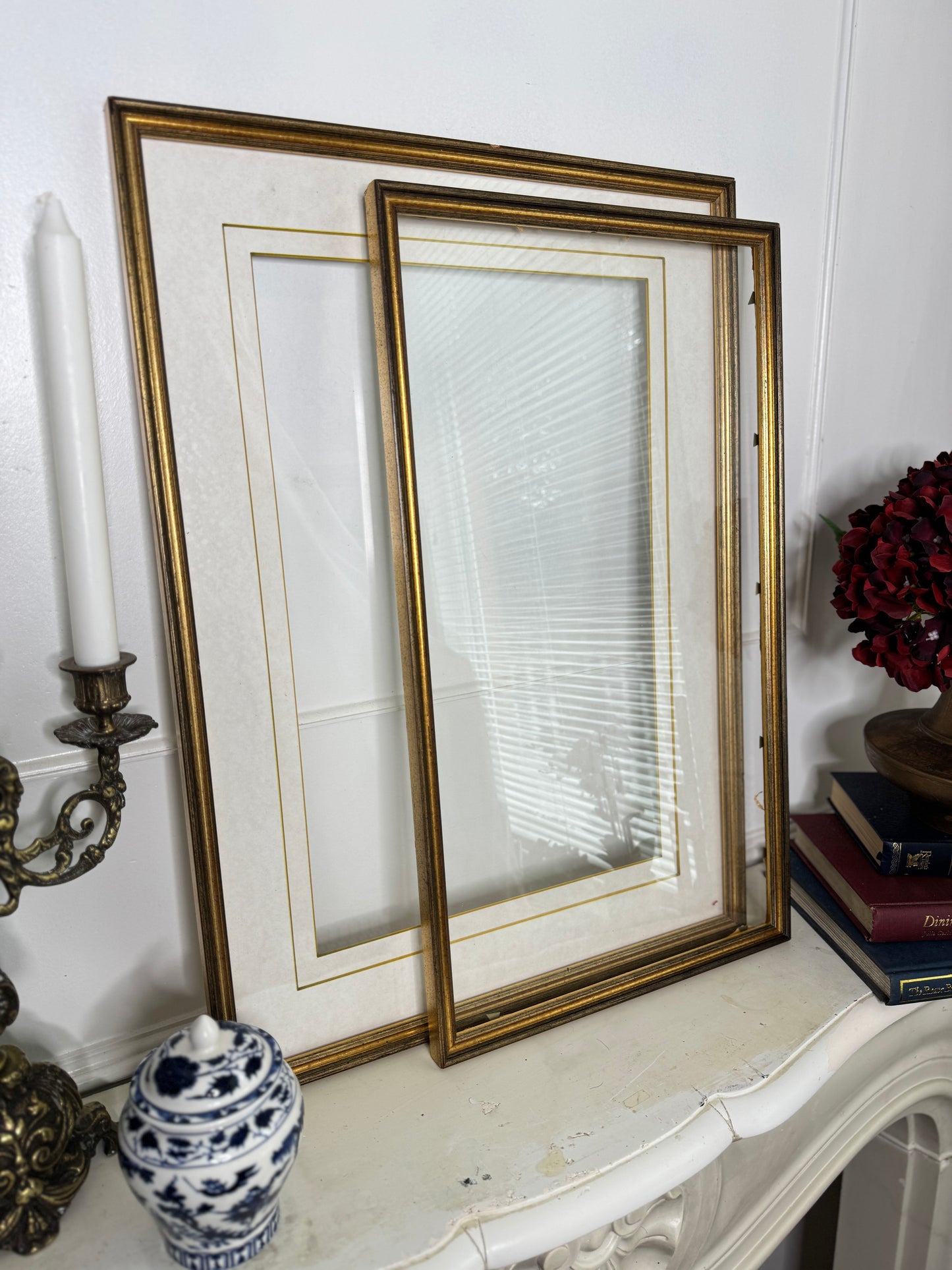 Vintage Gilt Antique Alurelle Frame Set Collection