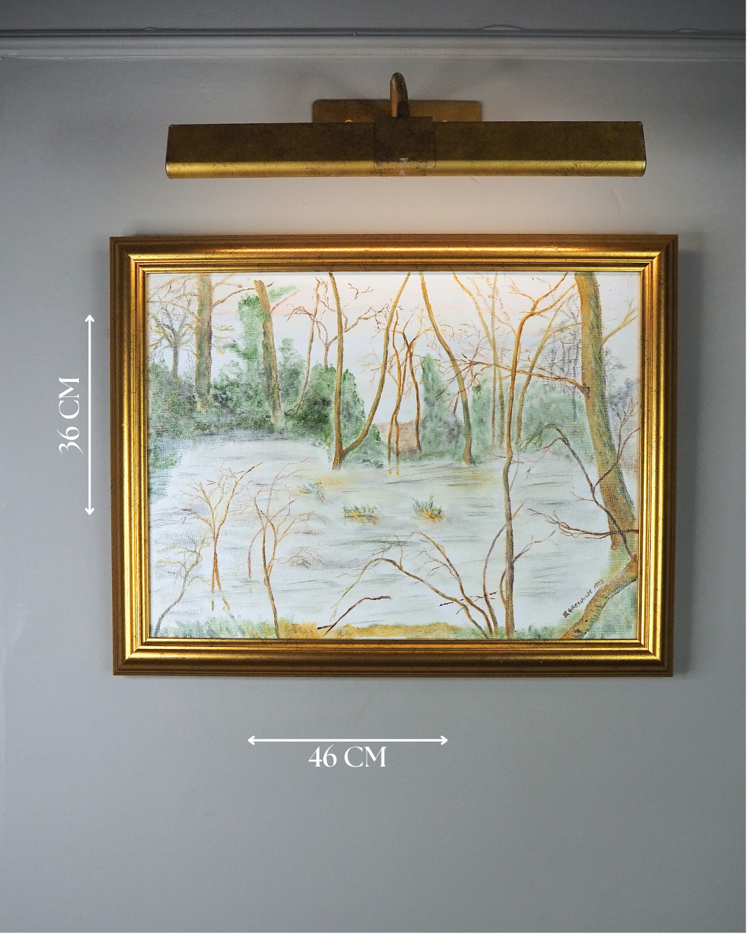 Awakening Woodlands - Original Oil Painting by N.G. Reynolds