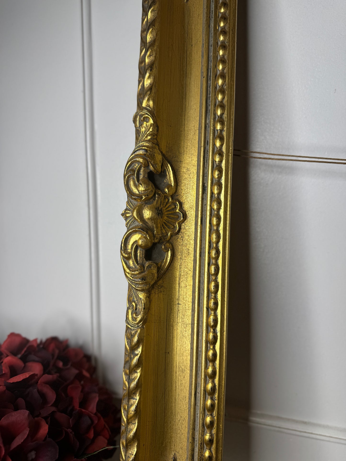 Czech Royalty – Vintage Gold Chippendale Gilt Frame