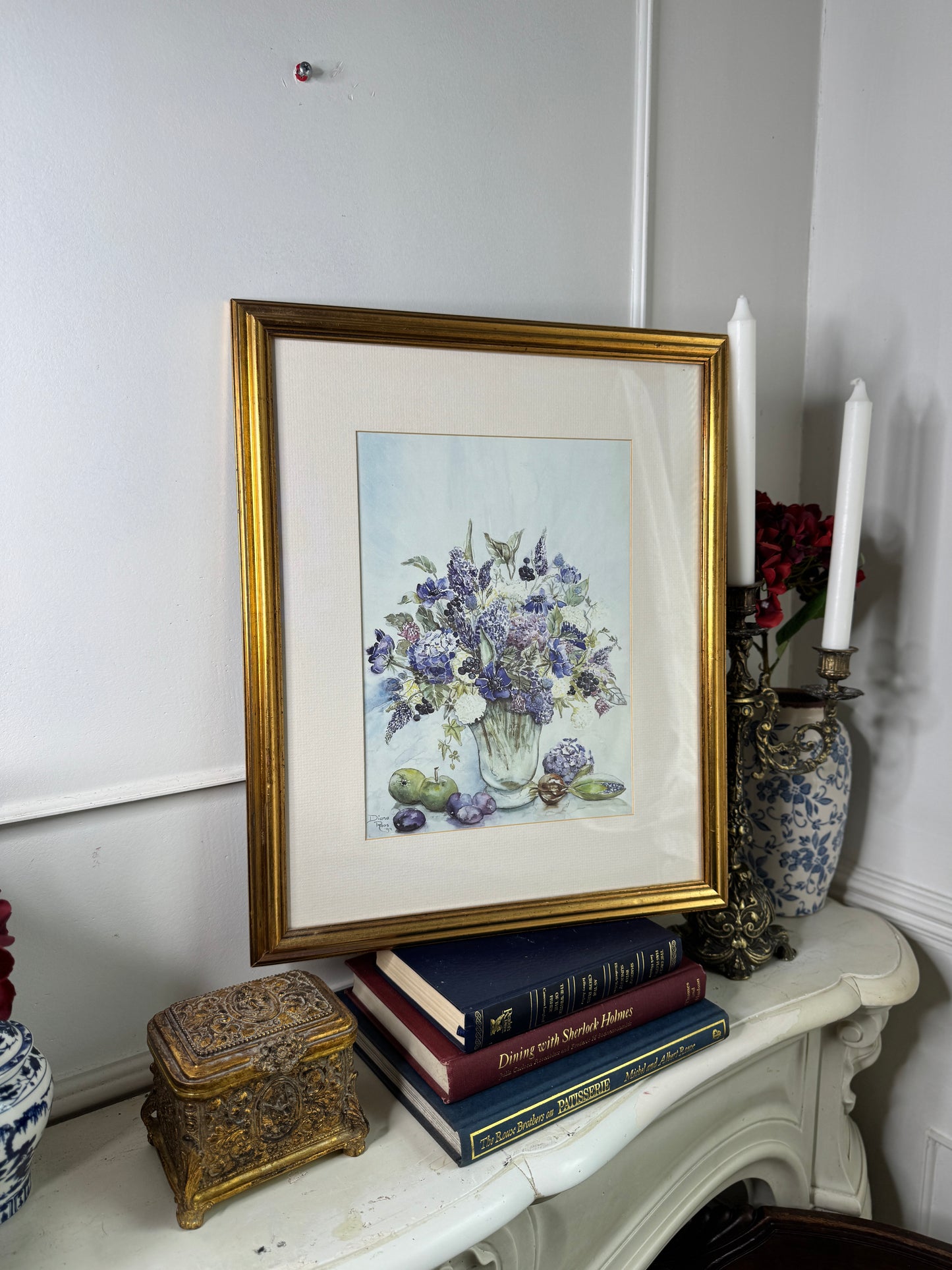 Vintage Fine Art - Diana Roos 1994 Print
