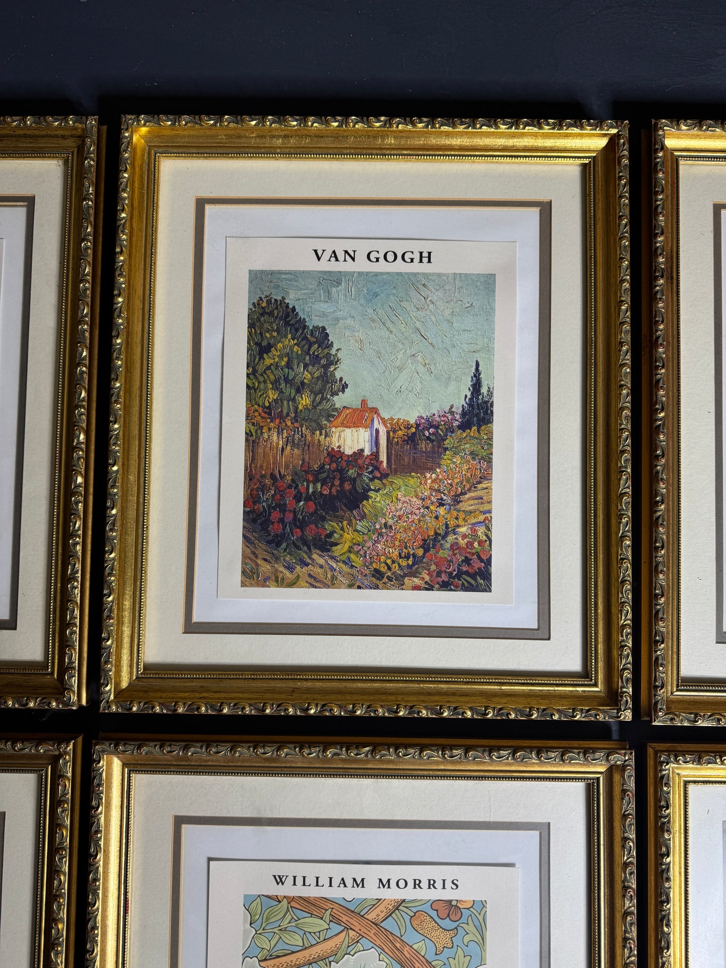 The Gilded Art Dupe Collection-Framed Print Set of Six