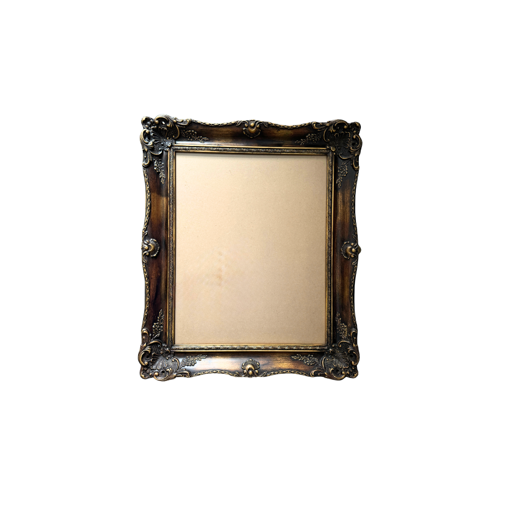Black & Gold Rare Antique Texas Gilt Frame