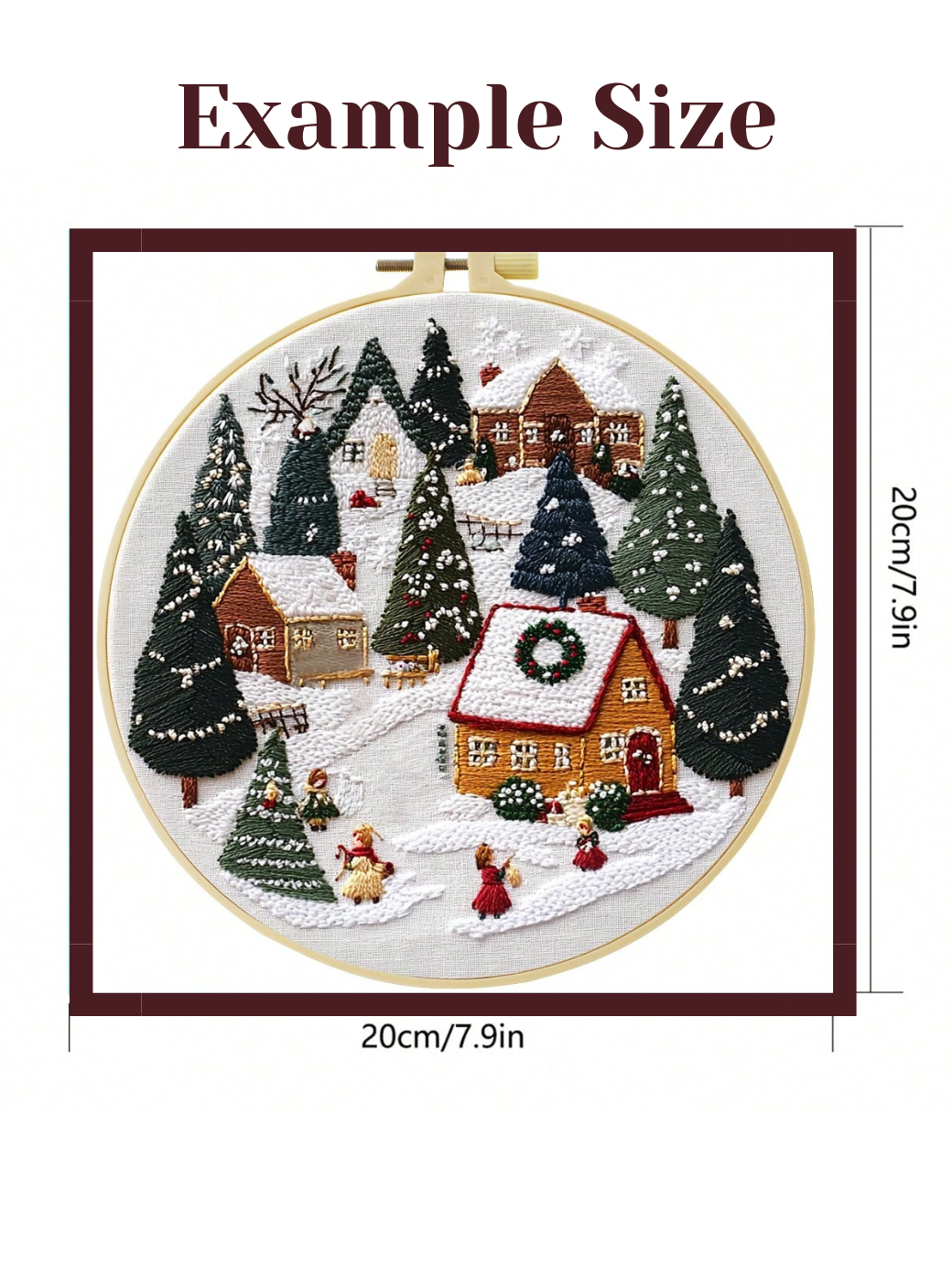 Winter Fairytale Embroidery Kit