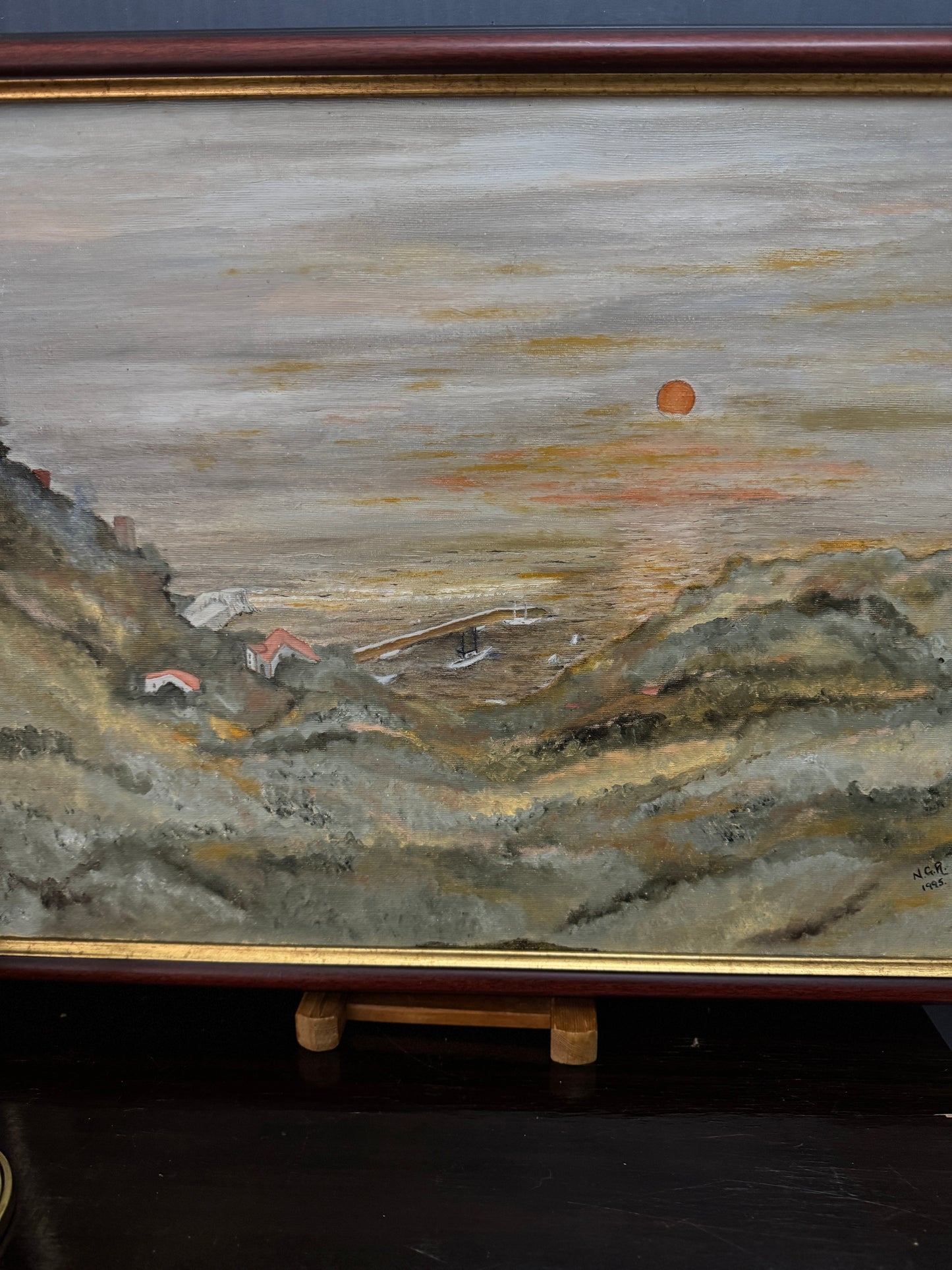 Golden Horizon– Original Oil Painting by N.G. Reynolds