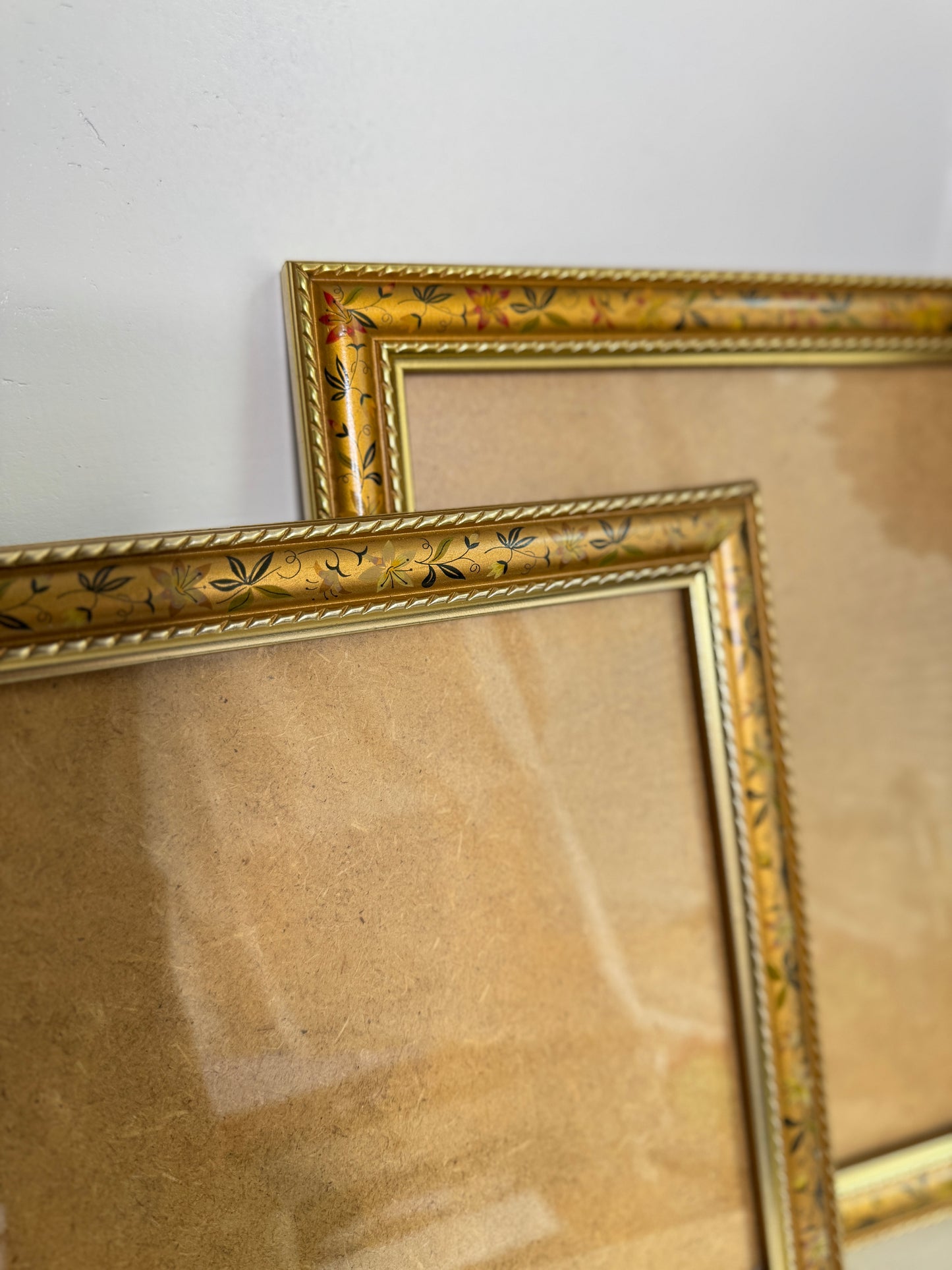 Vintage Unique Bohemian Florique Frame Set