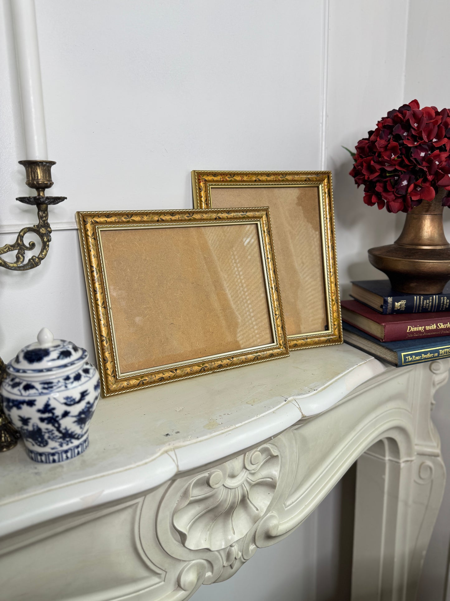 Vintage Unique Bohemian Florique Frame Set