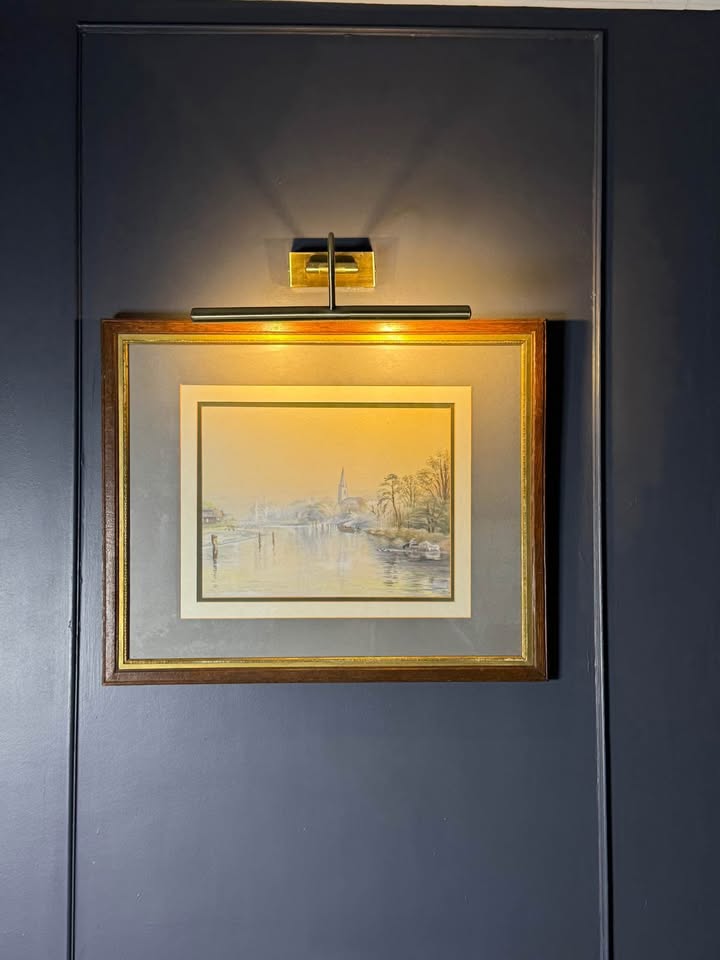 Wesley Jones 1925 – Signed Vintage Watercolour Painting