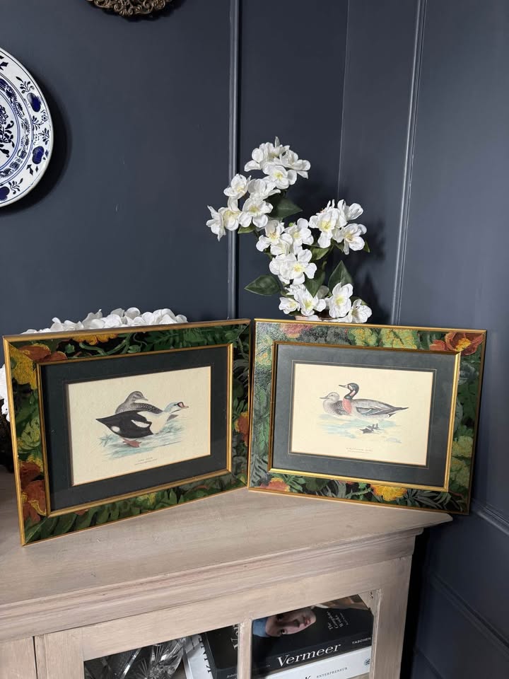 Quaint & Feathered – Rustic Duck Print Duo