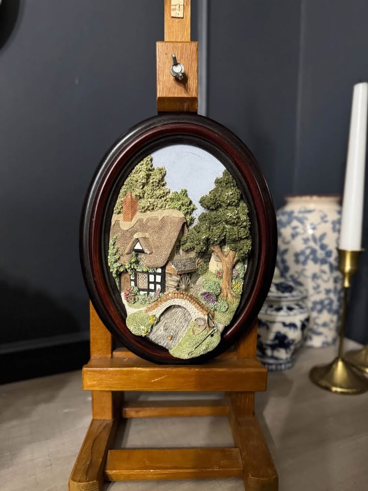 Vintage Handcrafted in Cumbria Lakeland Studios Alport Mill 3D Wall Plaque