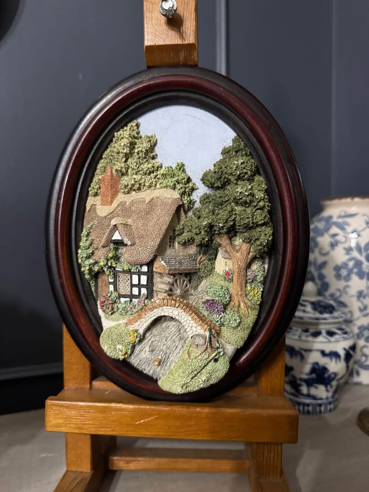 Vintage Handcrafted in Cumbria Lakeland Studios Alport Mill 3D Wall Plaque