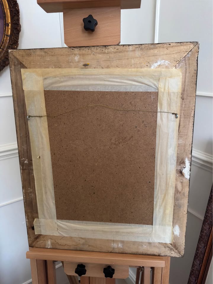 Vintage Gilt Wooden Framed Mirror – Unique Antique Statement Piece