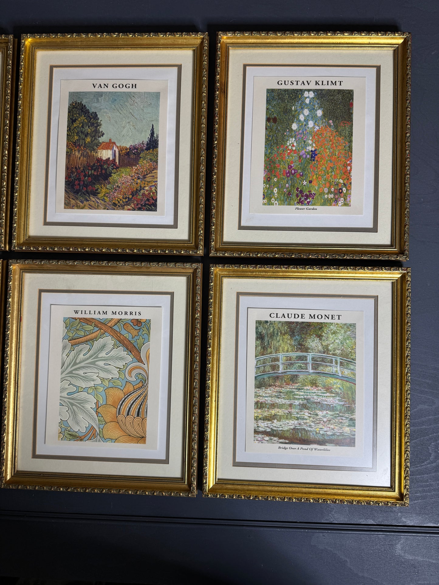 The Gilded Art Dupe Collection-Framed Print Set of Six