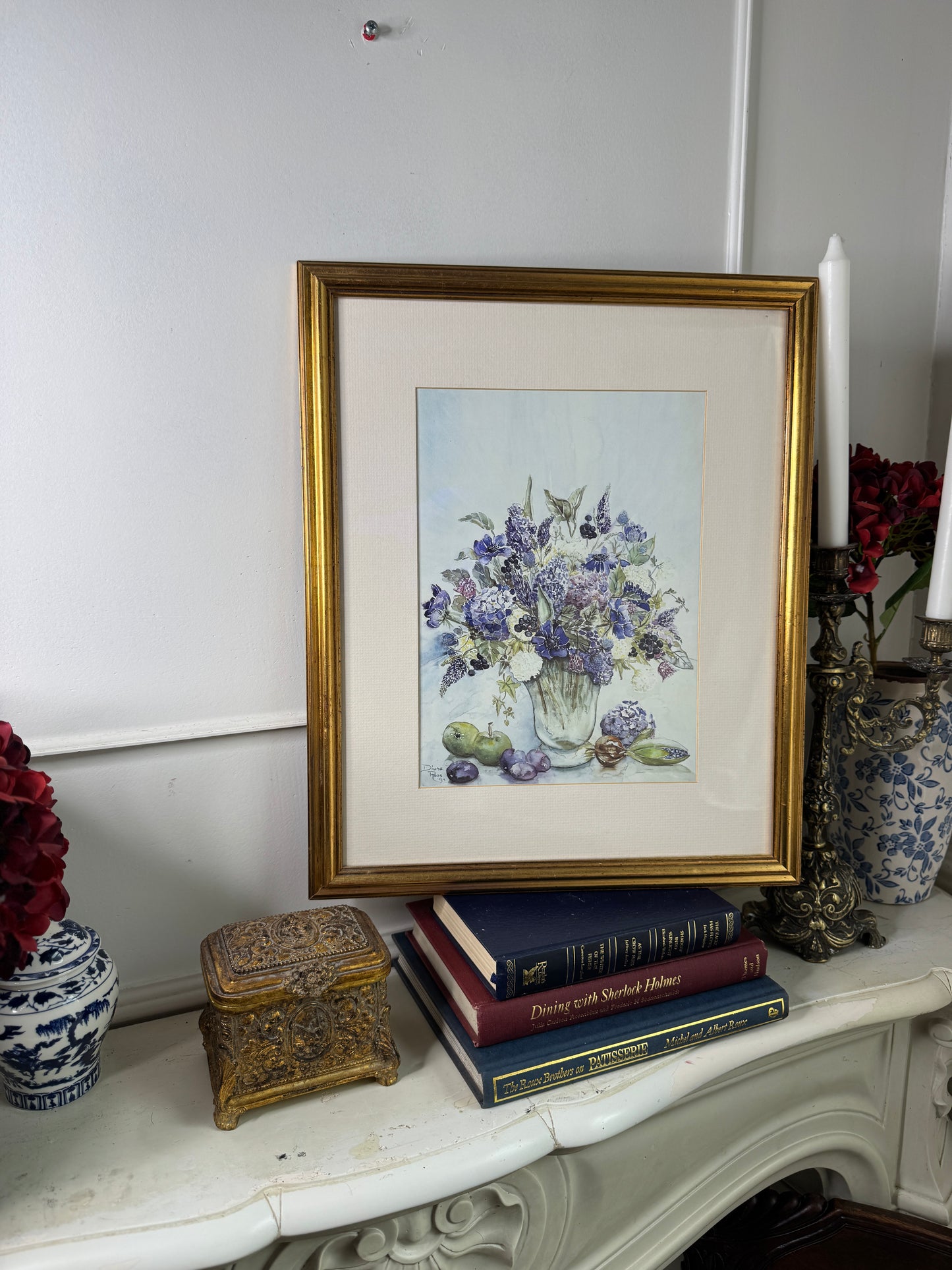 Vintage Fine Art - Diana Roos 1994 Print