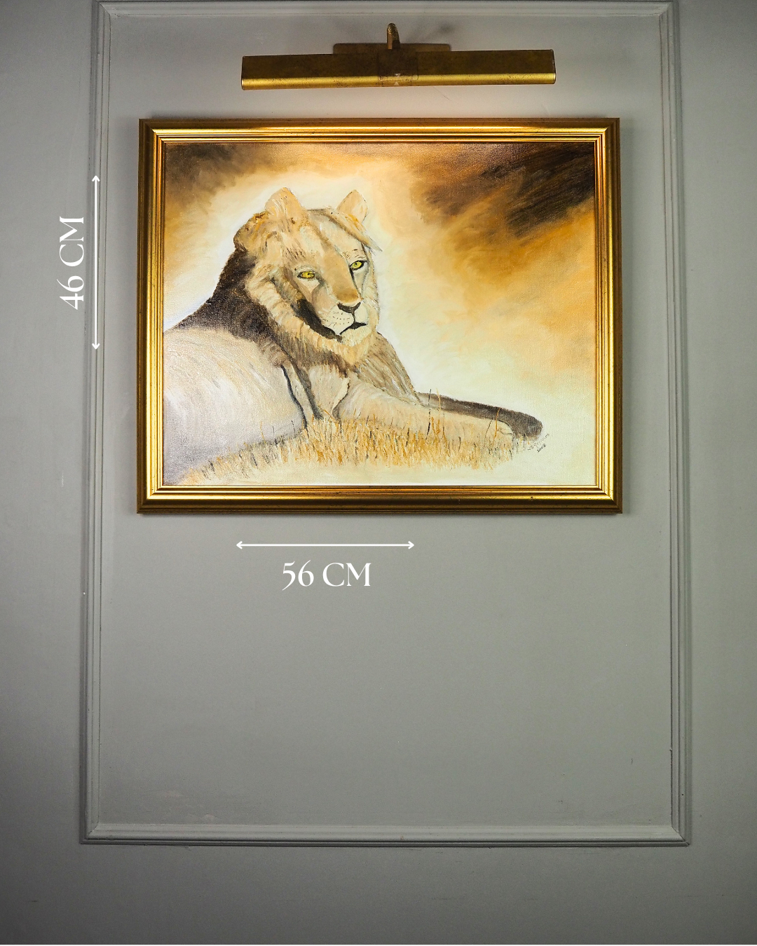 Whispers of the Wild – Original Oil Painting by N.G. Reynolds