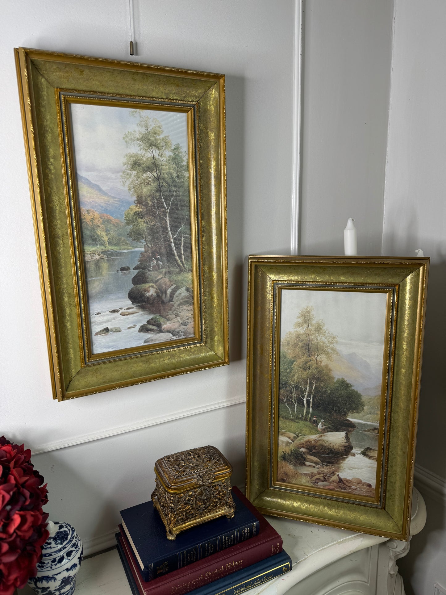 Grace in Green & Gold-Vintage-Inspired Resin Set