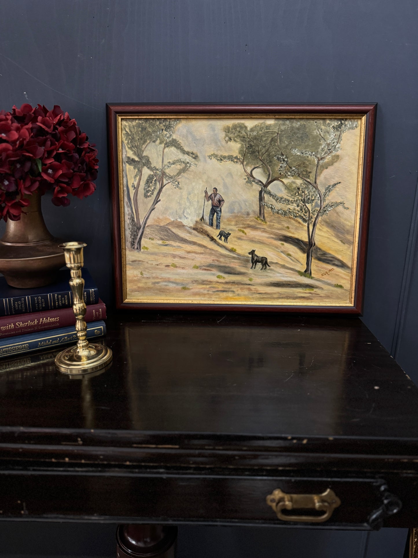 Loyal Shadows– Original Oil Painting by N.G. Reynolds