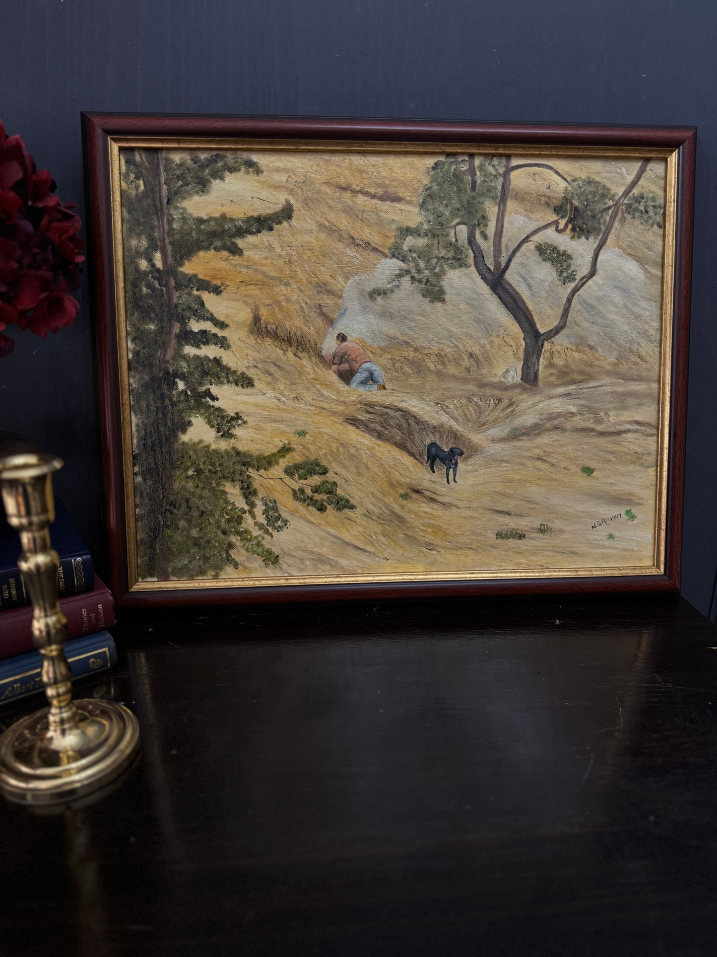 Loyal Shadows– Original Oil Painting by N.G. Reynolds