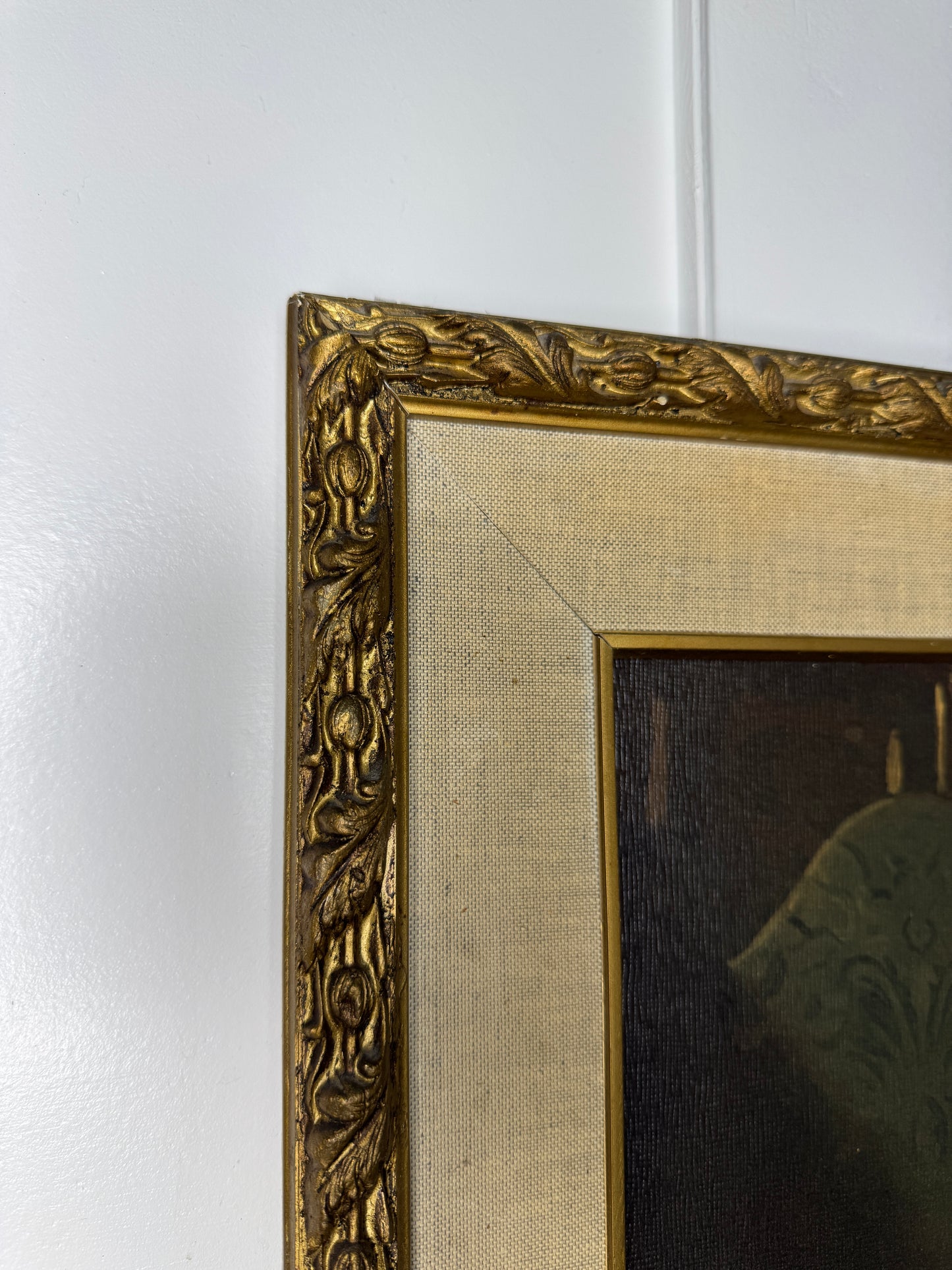 B Boziona Paris" Textured Print in gilt edged frame