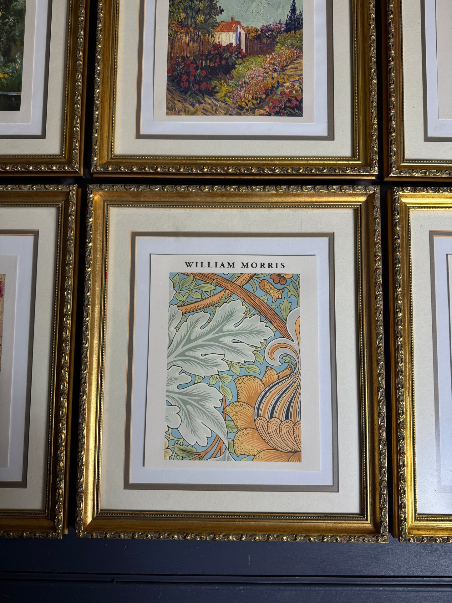 The Gilded Art Dupe Collection-Framed Print Set of Six