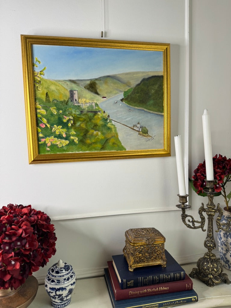 Springtime Sentinels-Original Oil Painting by N.G. Reynolds