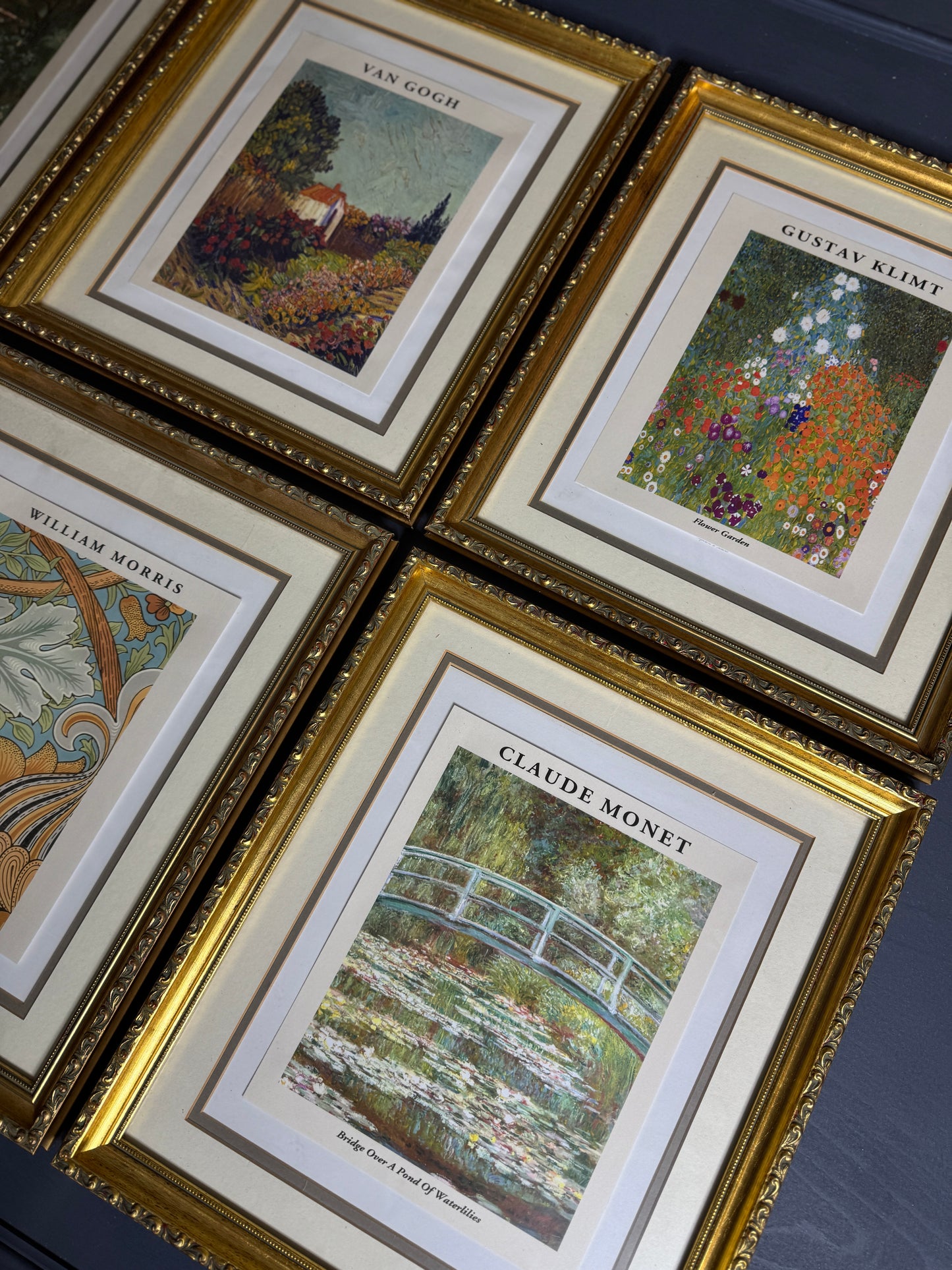 The Gilded Art Dupe Collection-Framed Print Set of Six