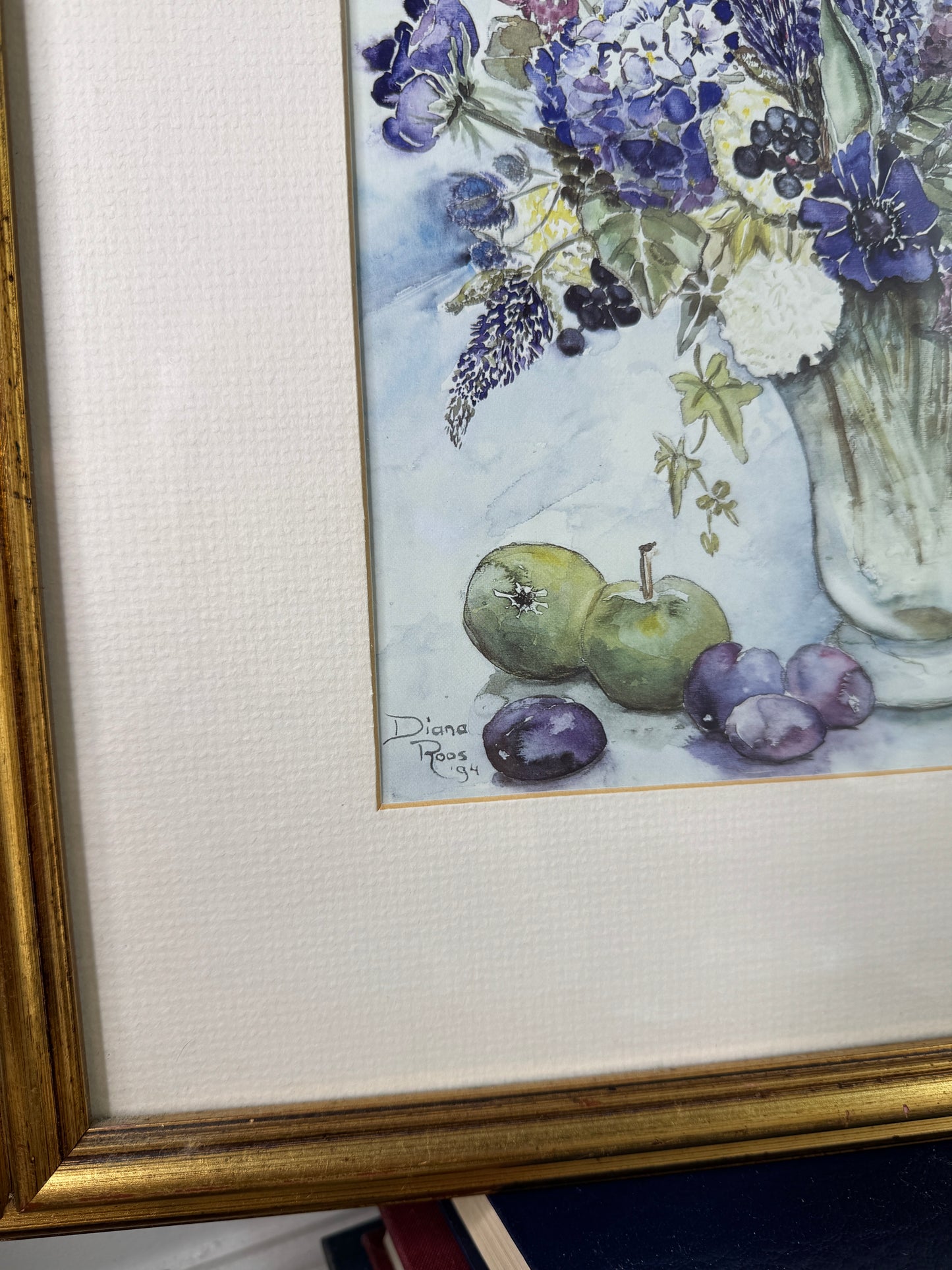 Vintage Fine Art - Diana Roos 1994 Print