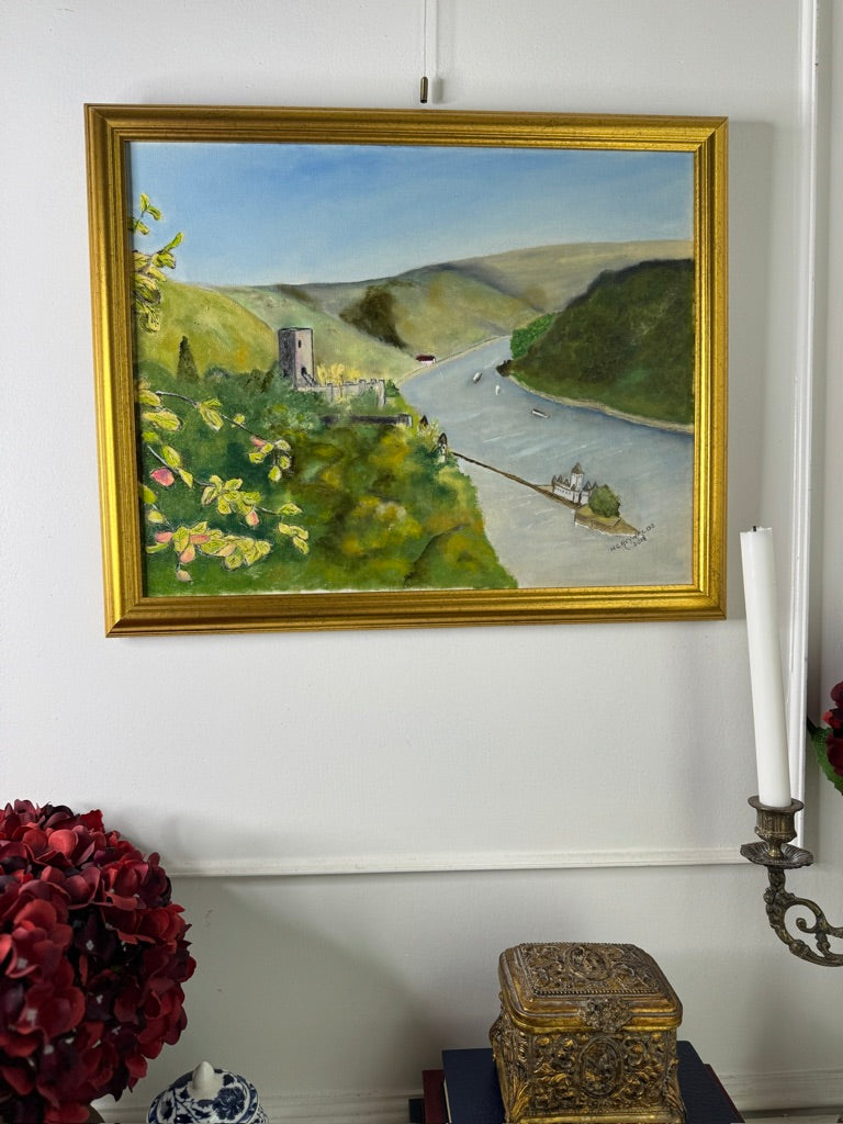 Springtime Sentinels-Original Oil Painting by N.G. Reynolds