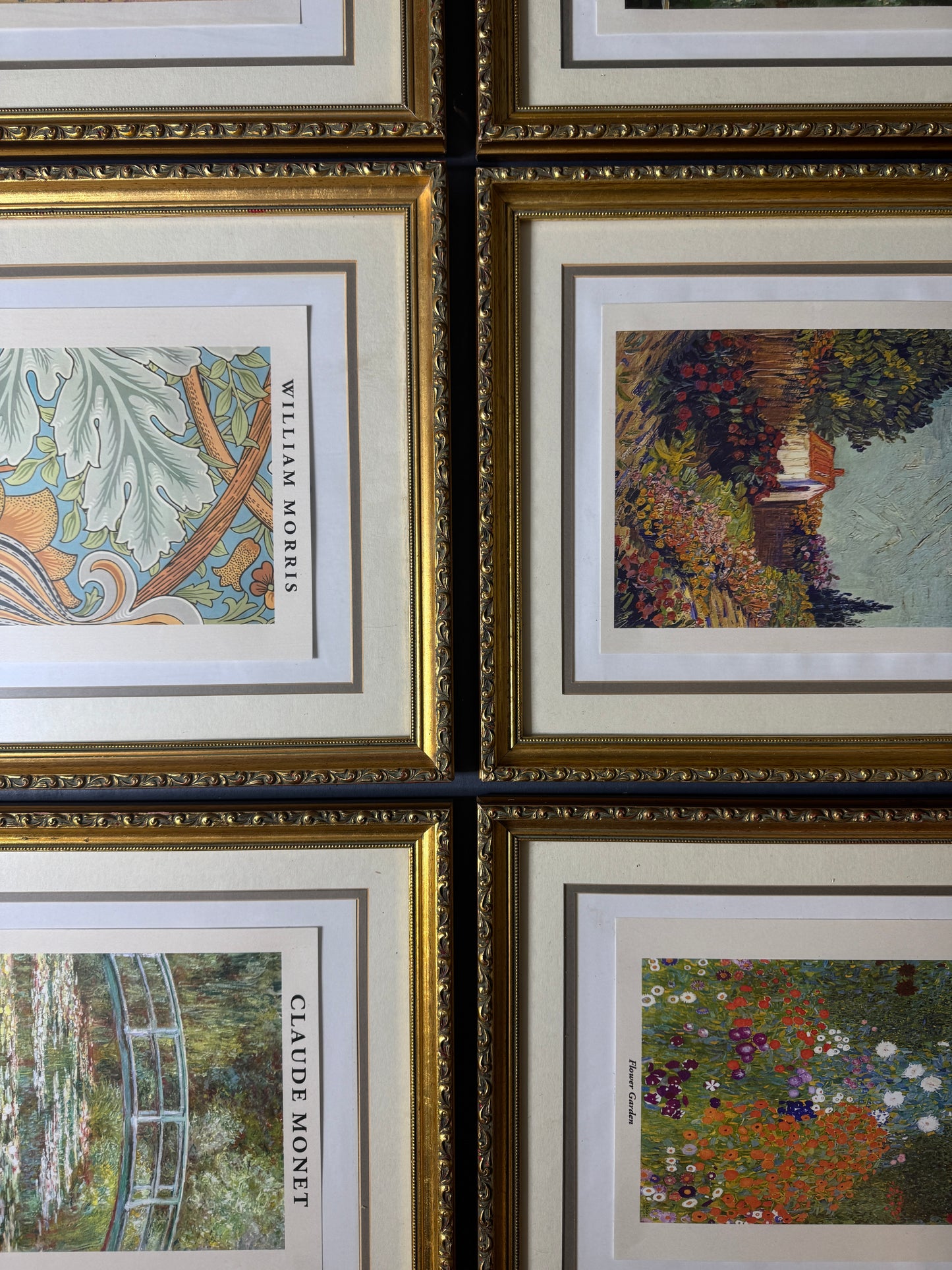 The Gilded Art Dupe Collection-Framed Print Set of Six