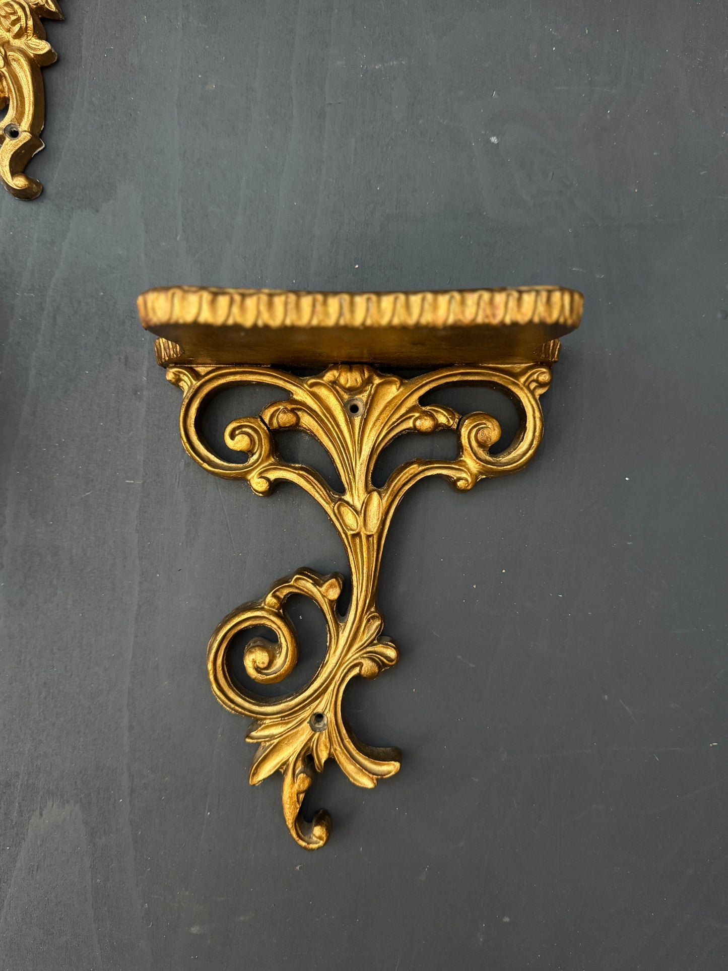 French Gilded Antique Wall Lights & Wall Scone