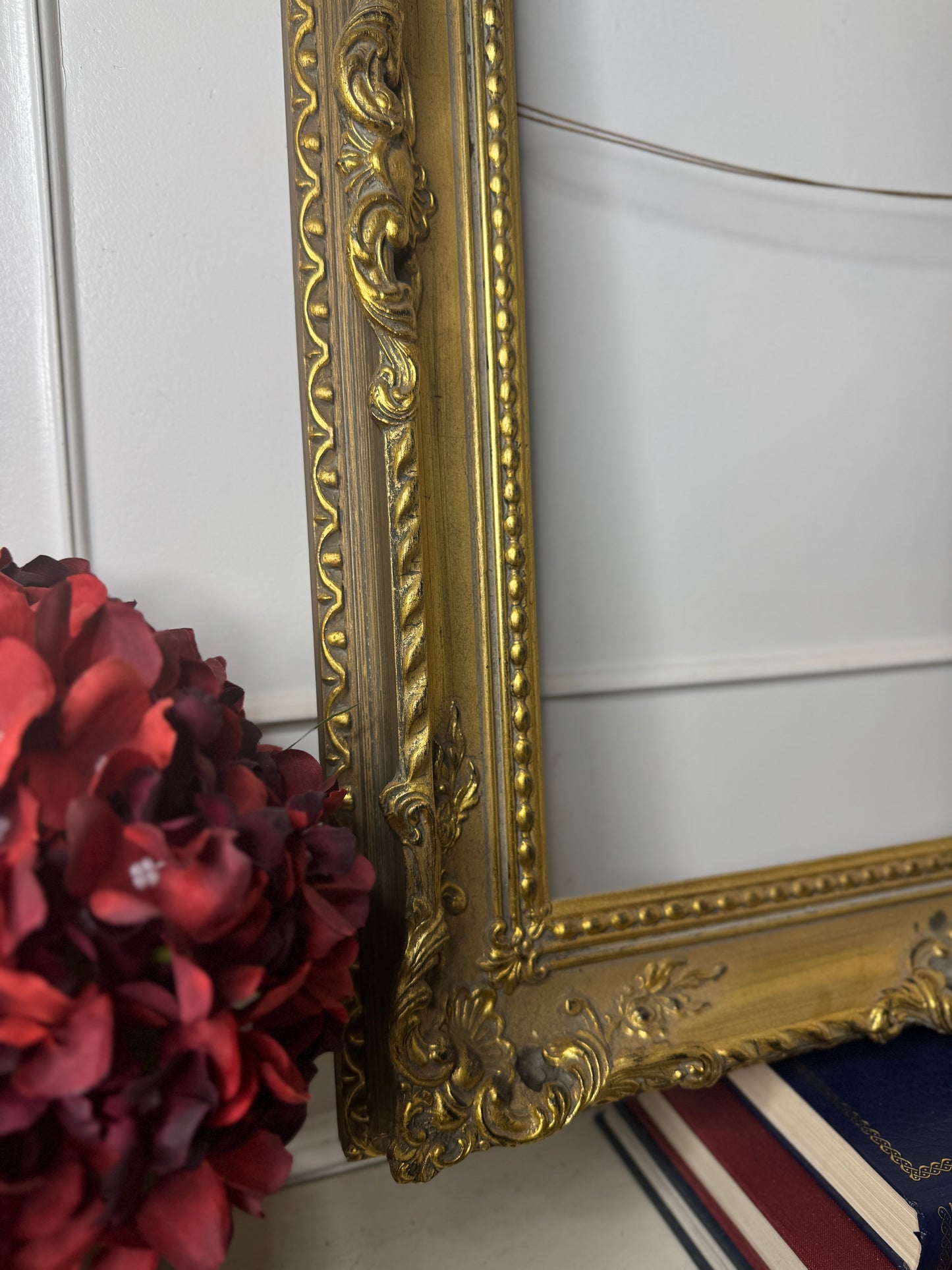 Czech Royalty – Vintage Gold Chippendale Gilt Frame