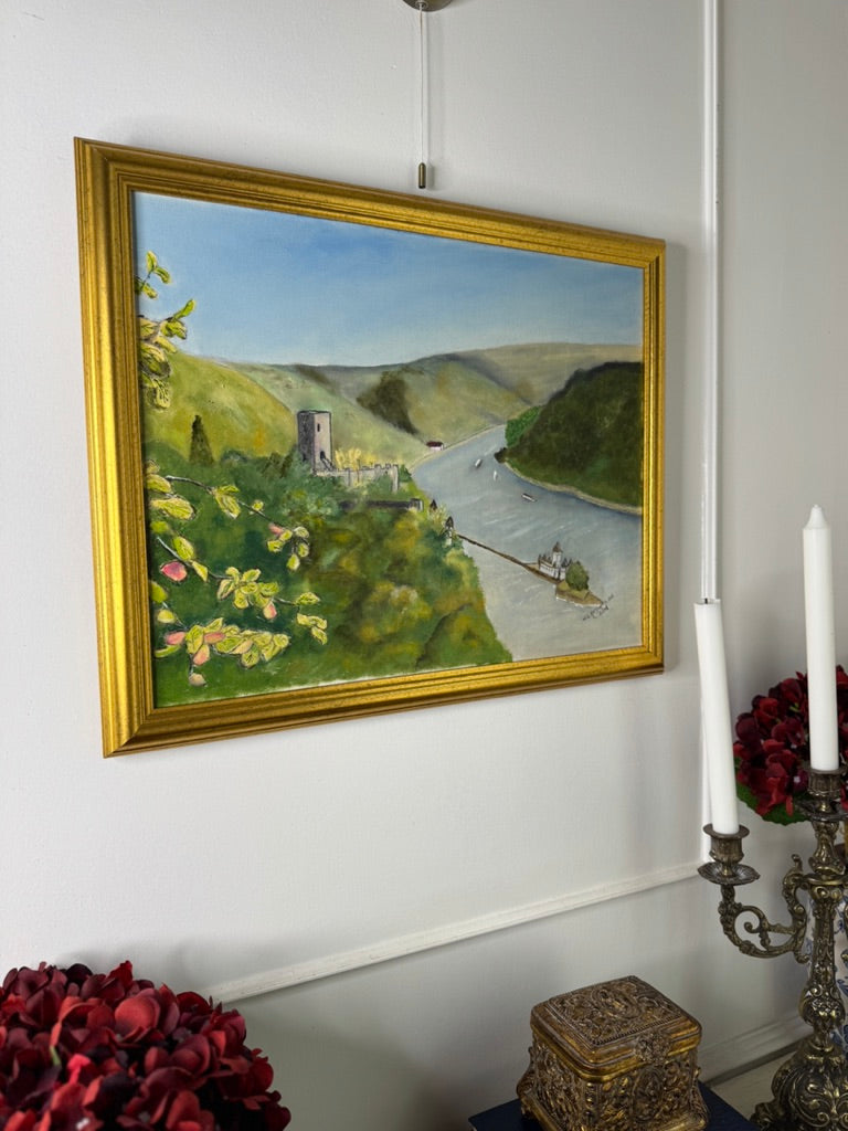 Springtime Sentinels-Original Oil Painting by N.G. Reynolds