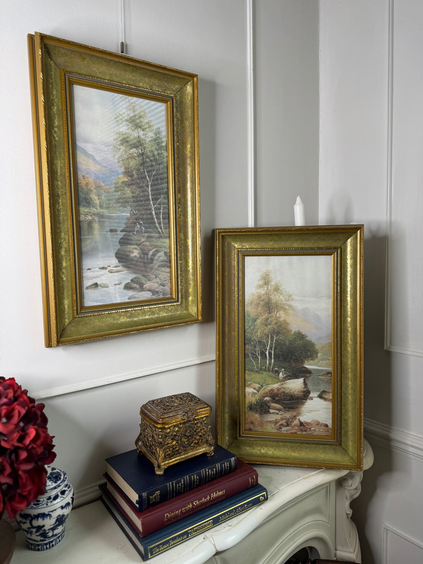 Grace in Green & Gold-Vintage-Inspired Resin Set