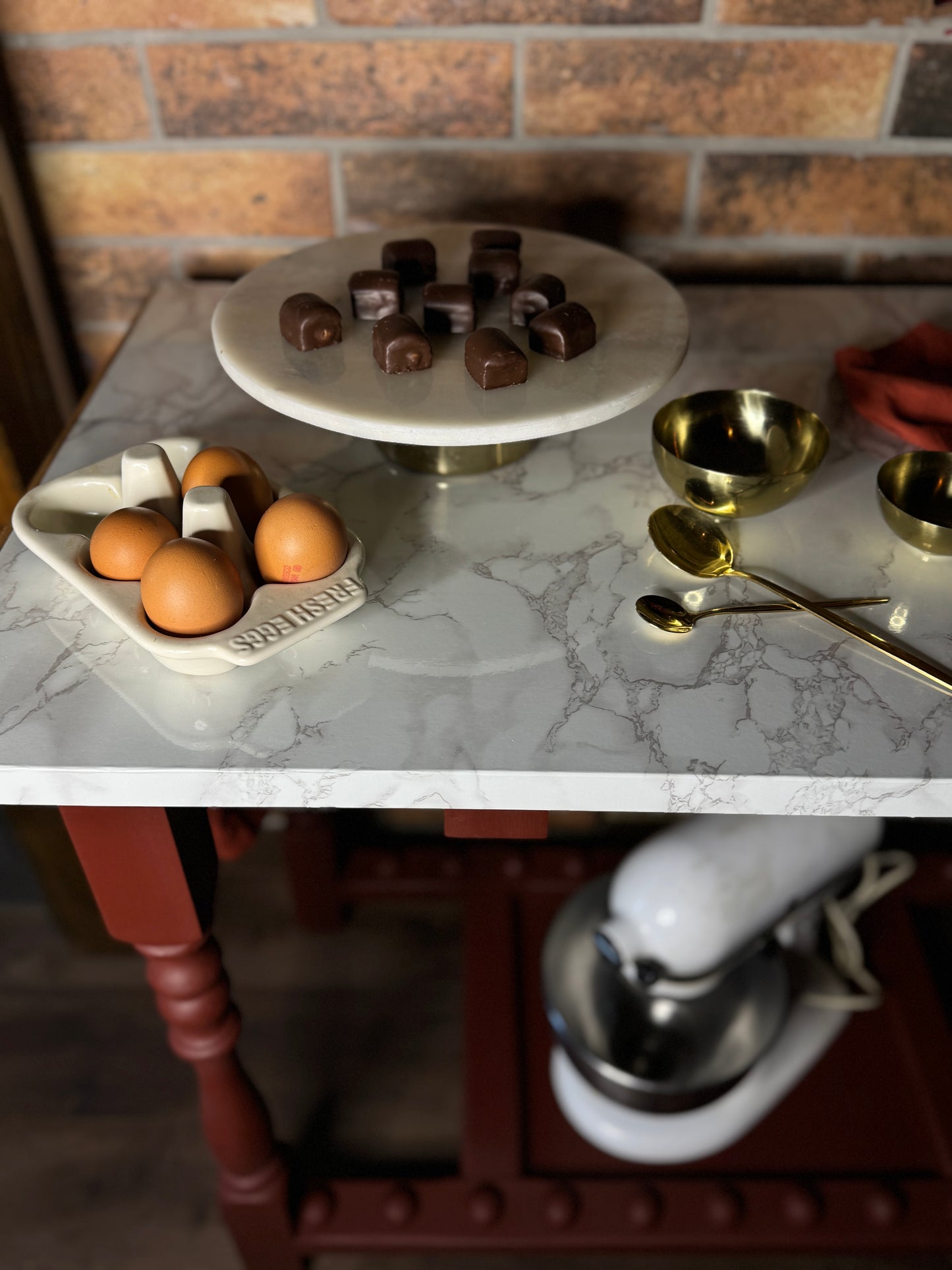 Vintage Handcrafted Upcycled Kitchen Island – Unique & Stylish