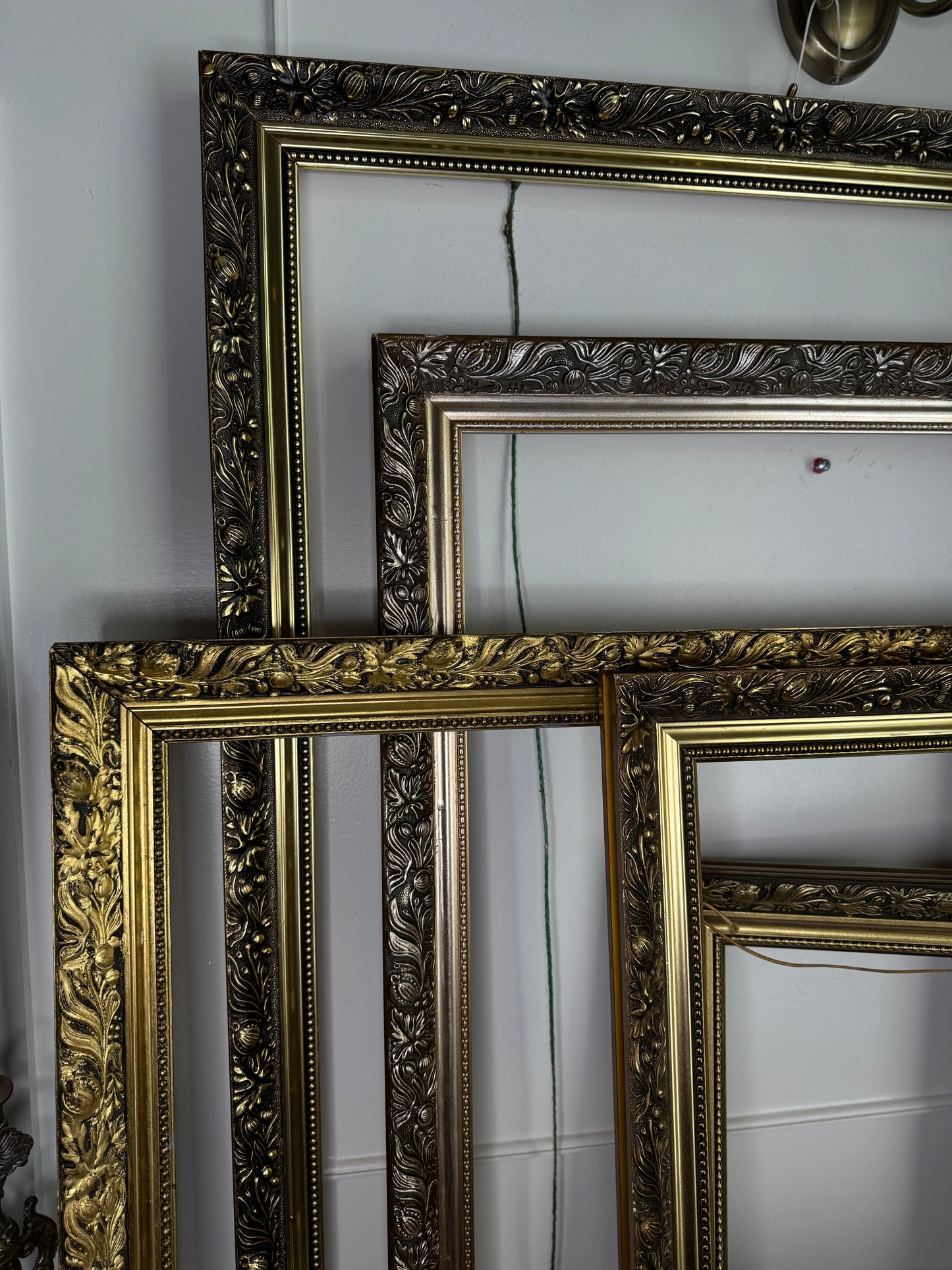 Vintage Belvoir Ornate Gold Medium Mirror