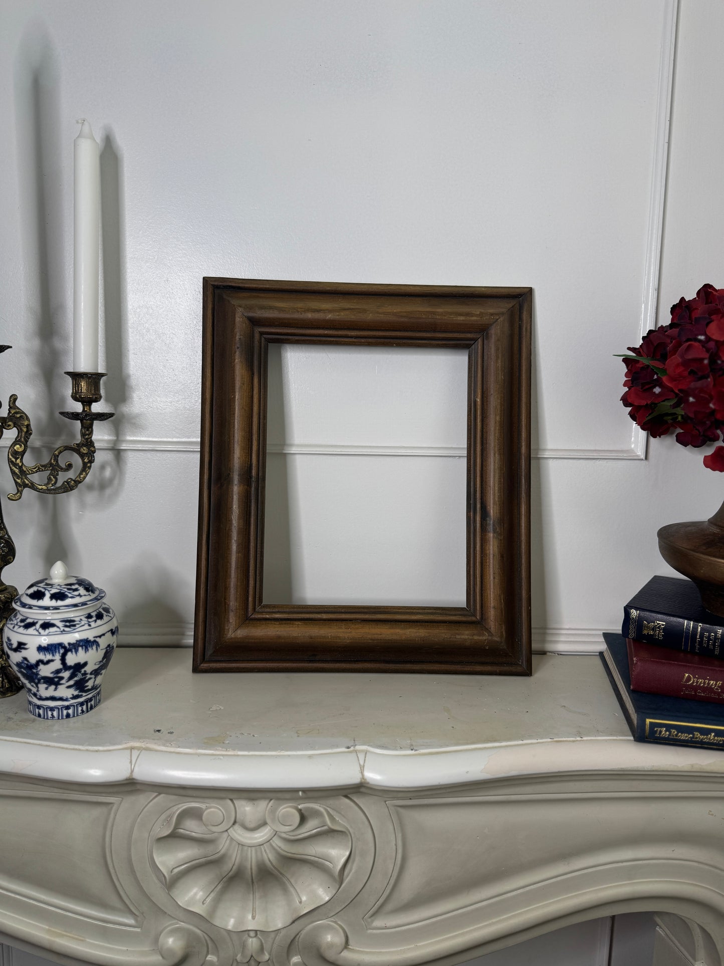 Antique Wooden Thick Frame Rustic Collection