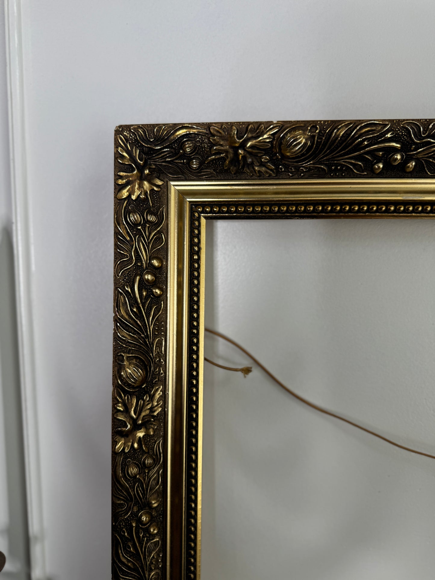 Vintage Belvoir Ornate Gold Medium Mirror