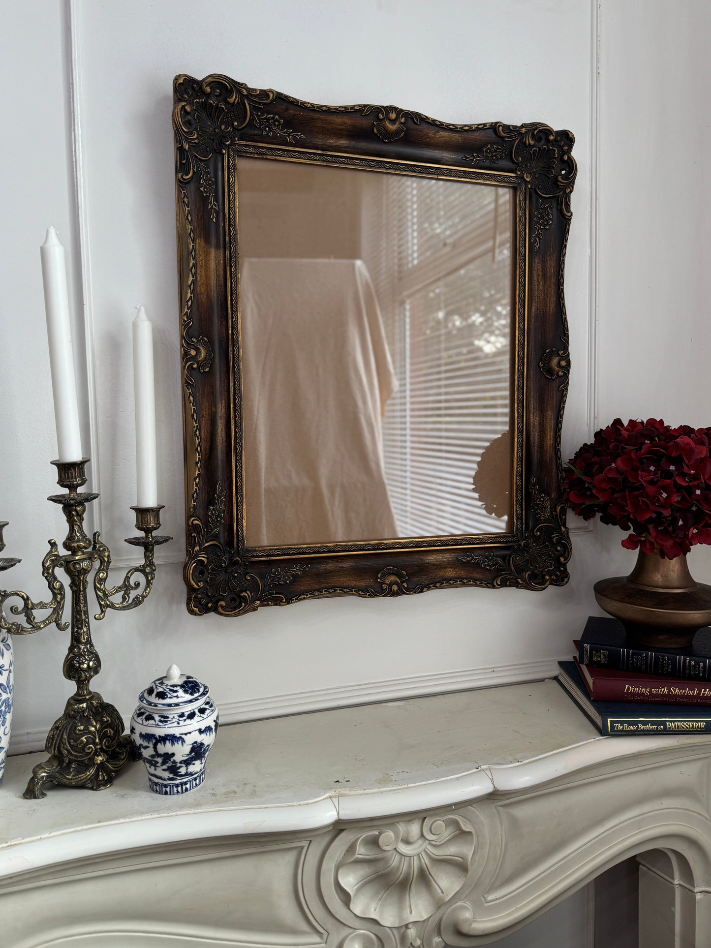 Black & Gold Rare Antique Texas Gilt Frame
