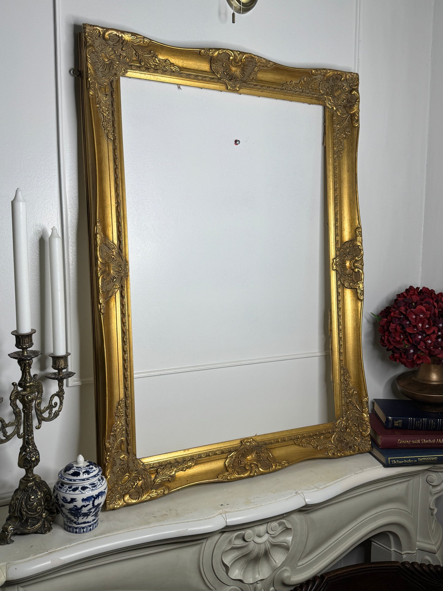 Large Thick Extra Ornate Gilt Gold Sorélle Frame