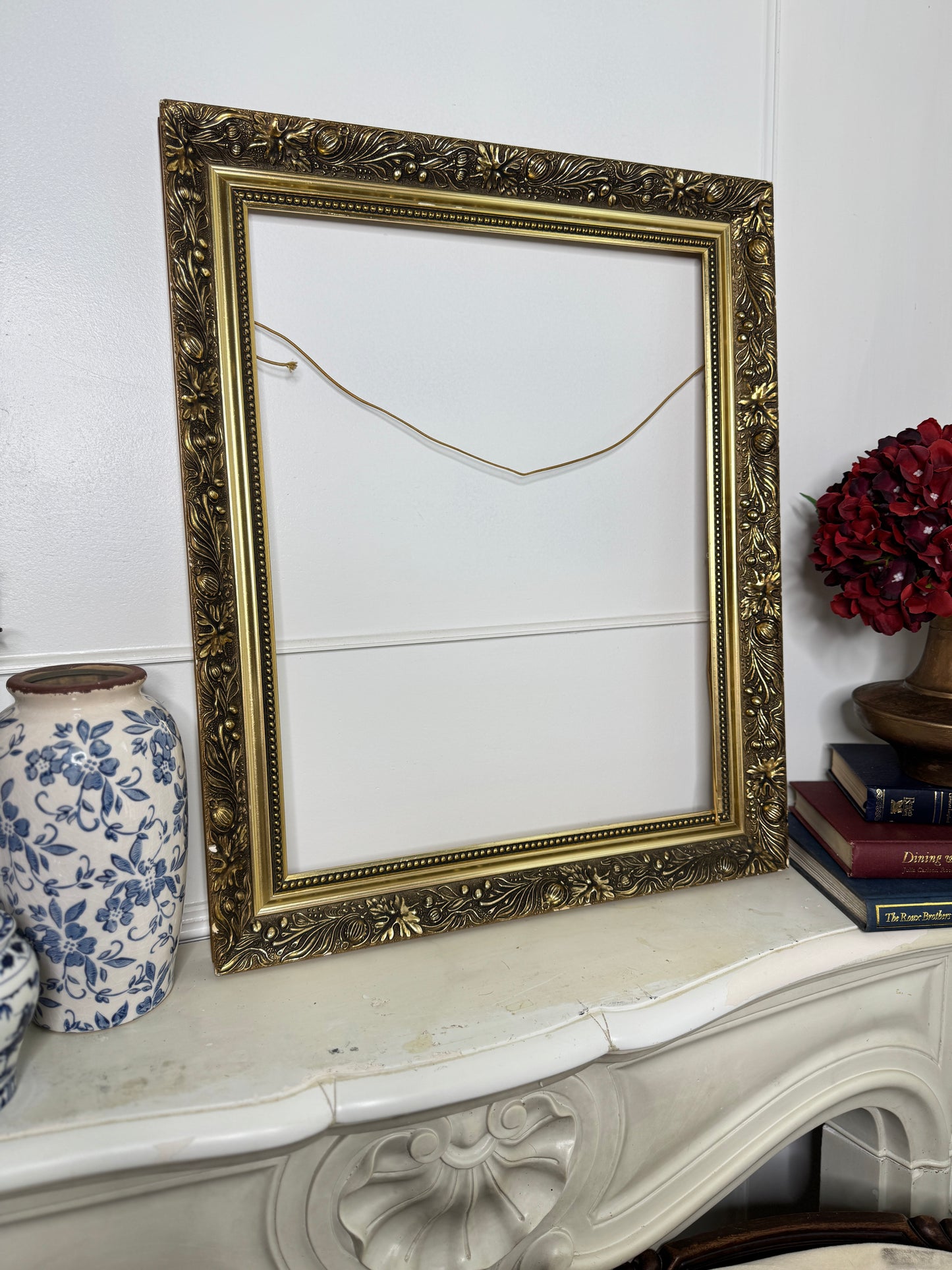 Antique Luxurious Belvoir Ornate Gold Frame