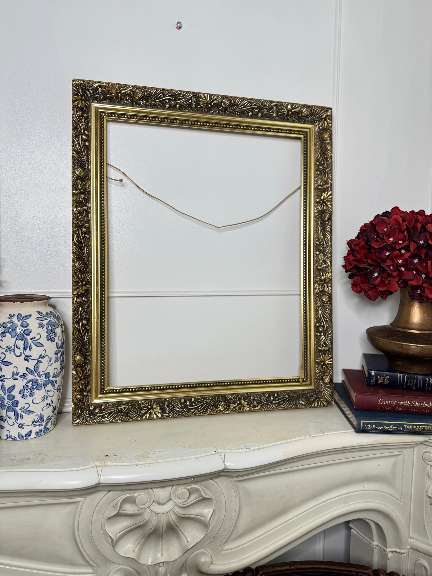 Antique Luxurious Belvoir Ornate Gold Frame