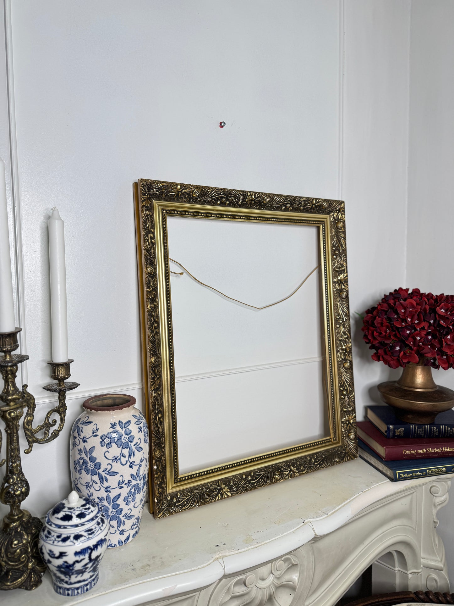 Antique Luxurious Belvoir Ornate Gold Frame