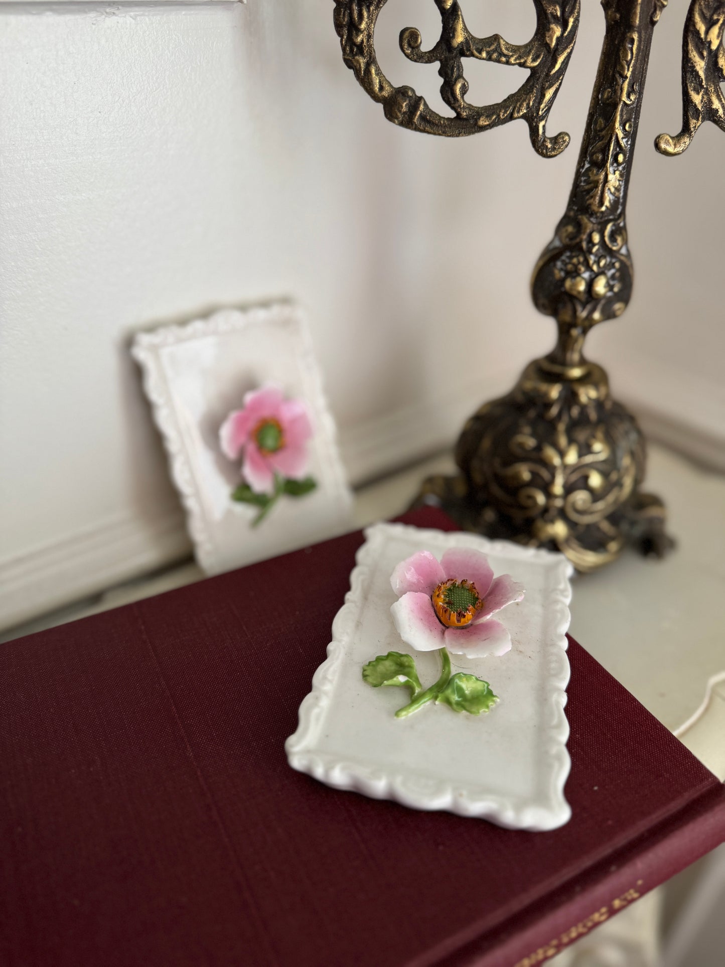 Charming Collectible Ceramic Wall Petite Decor
