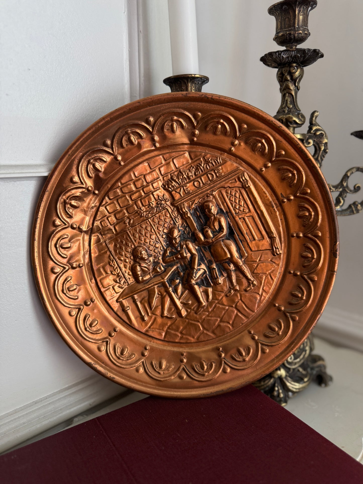 Vintage Collectable Copper Plate