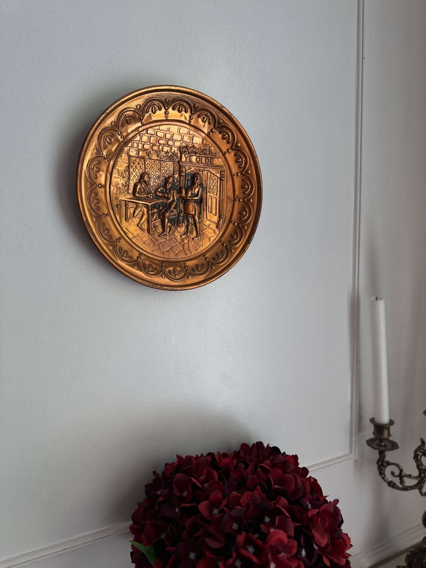 Vintage Collectable Copper Plate
