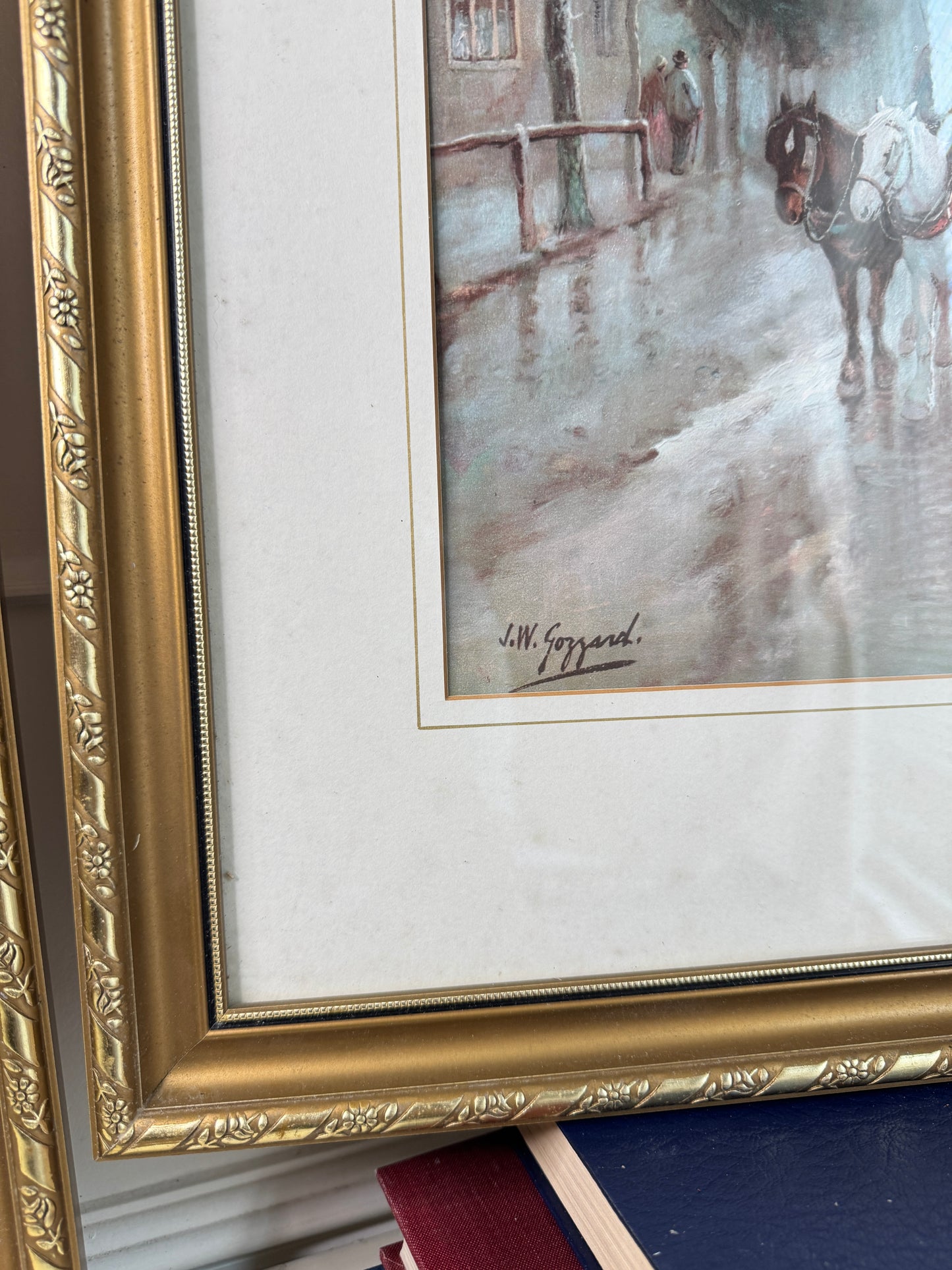 The Vintage Gilded Signature Gold Gilded Frames Duo