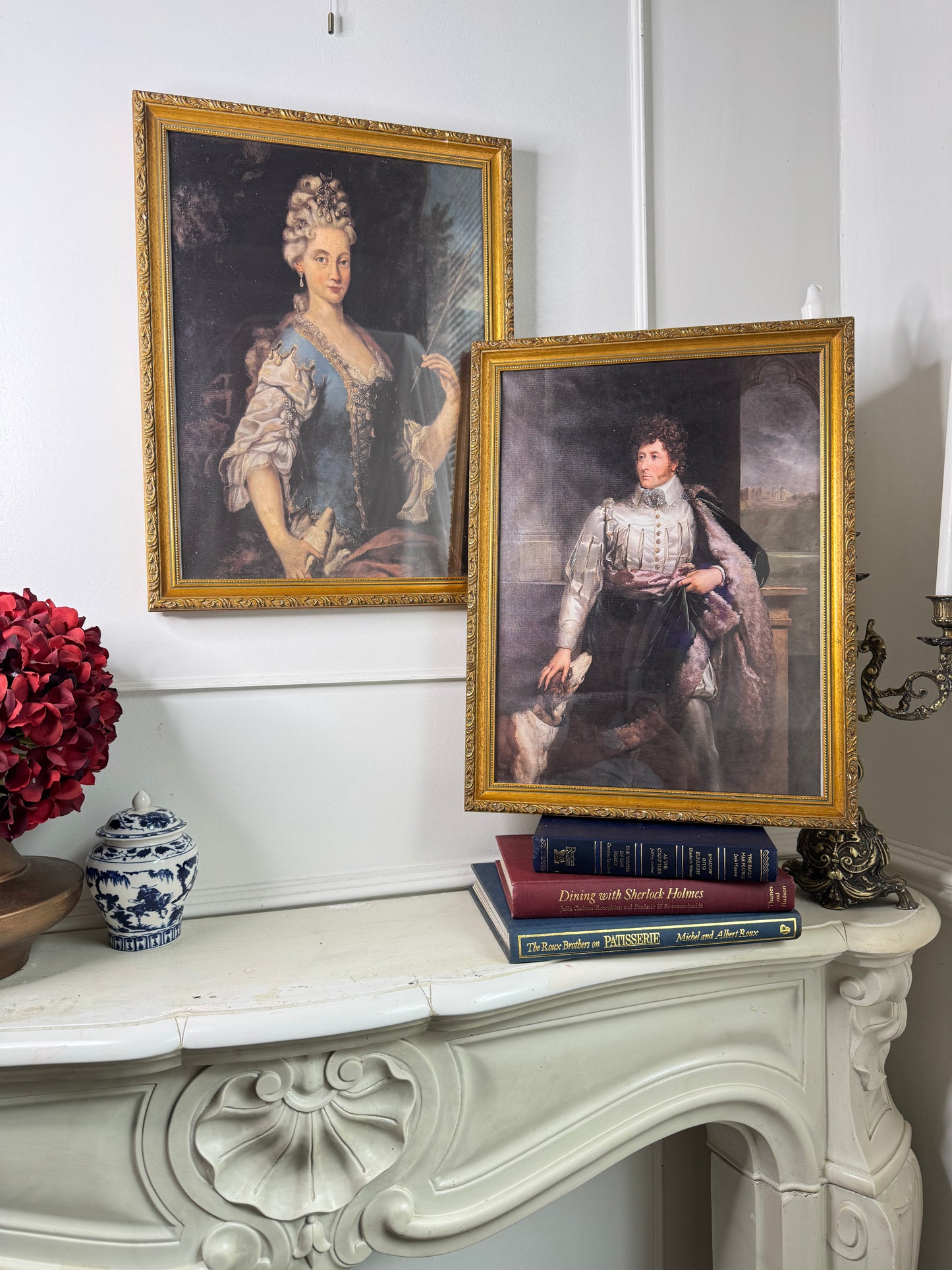 The Classic Elegance Collection in Slim Matching Gilt Gold Frames