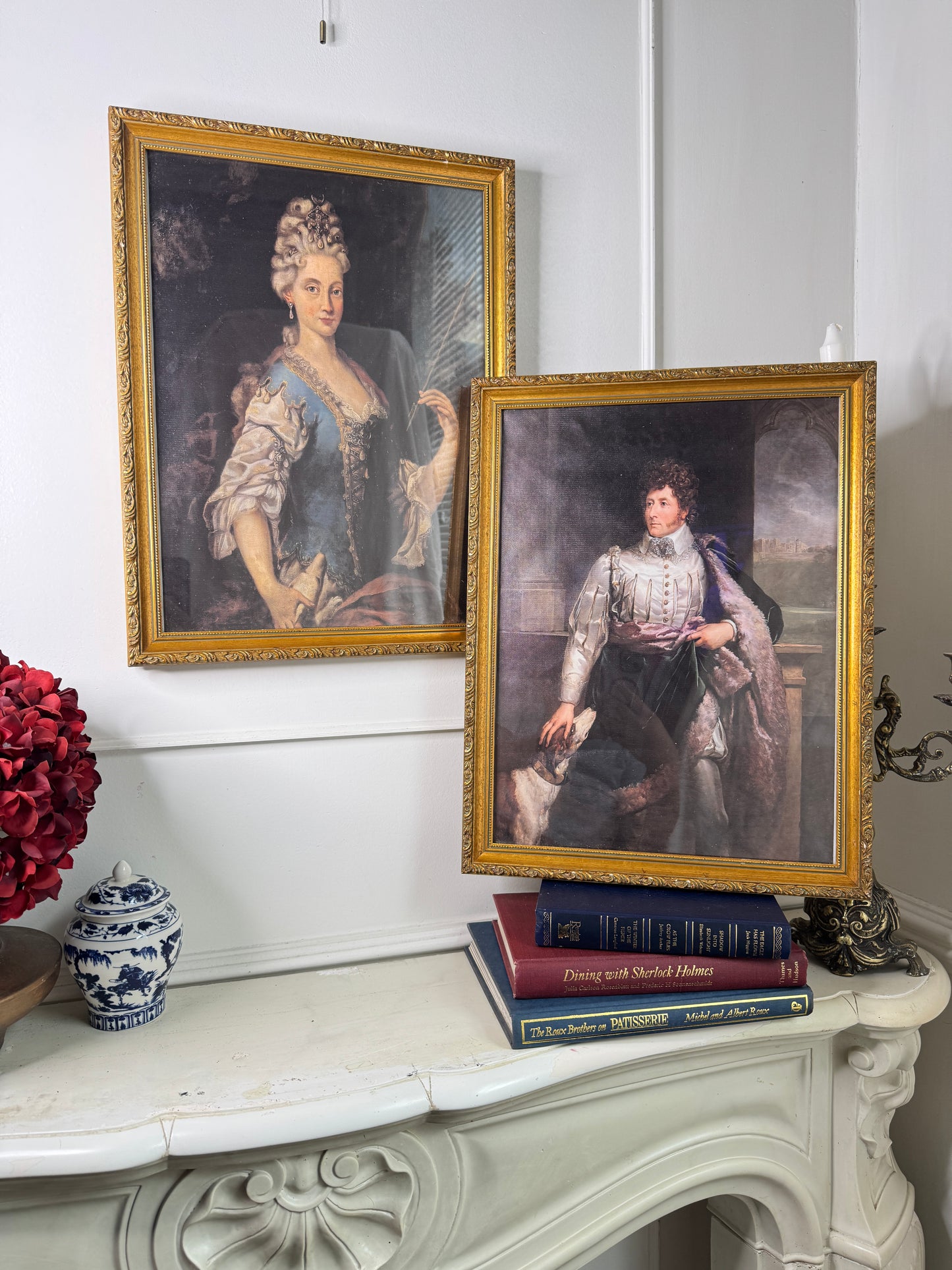 The Classic Elegance Collection in Slim Matching Gilt Gold Frames