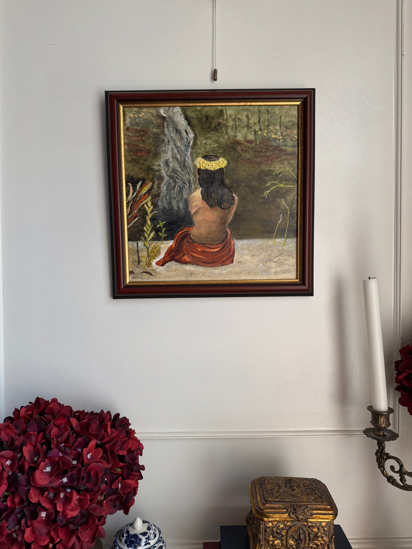 Resting Spirit – Original Oil Painting by N.G. Reynolds