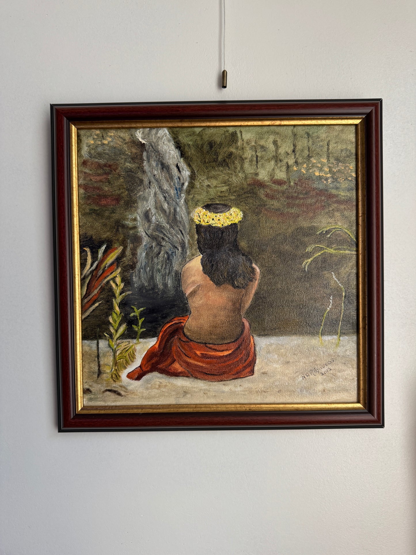 Resting Spirit – Original Oil Painting by N.G. Reynolds