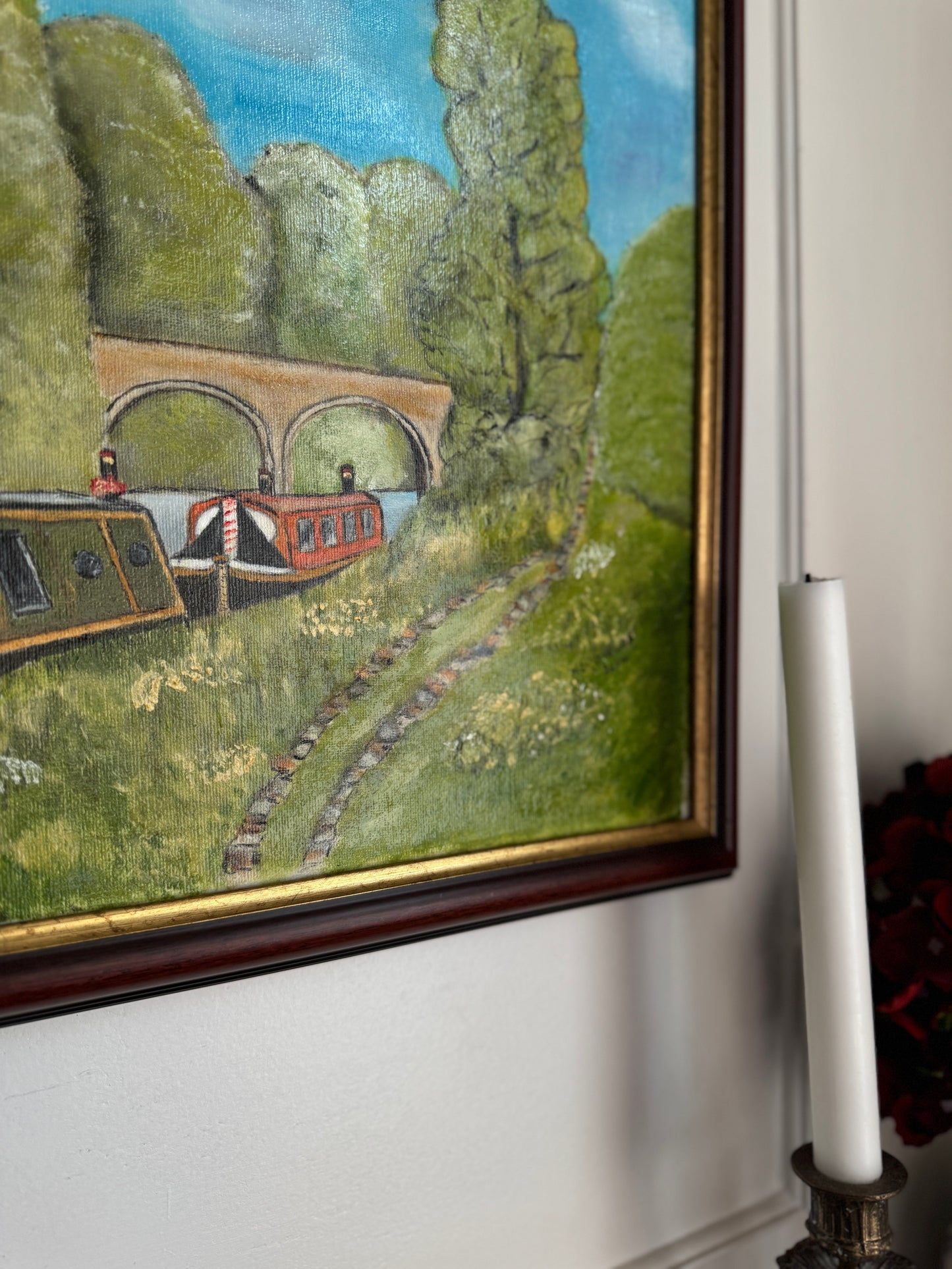 Canal Daydreams – Original Oil Painting by N.G. Reynolds